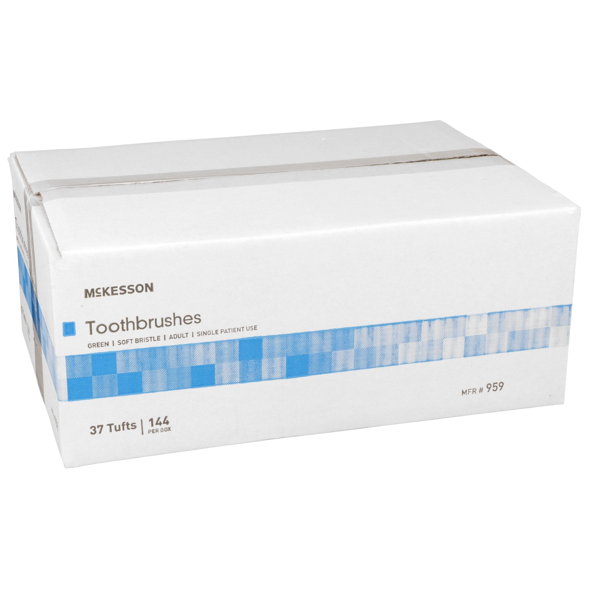 Toothbrush McKesson Green Adult Soft - image 4
