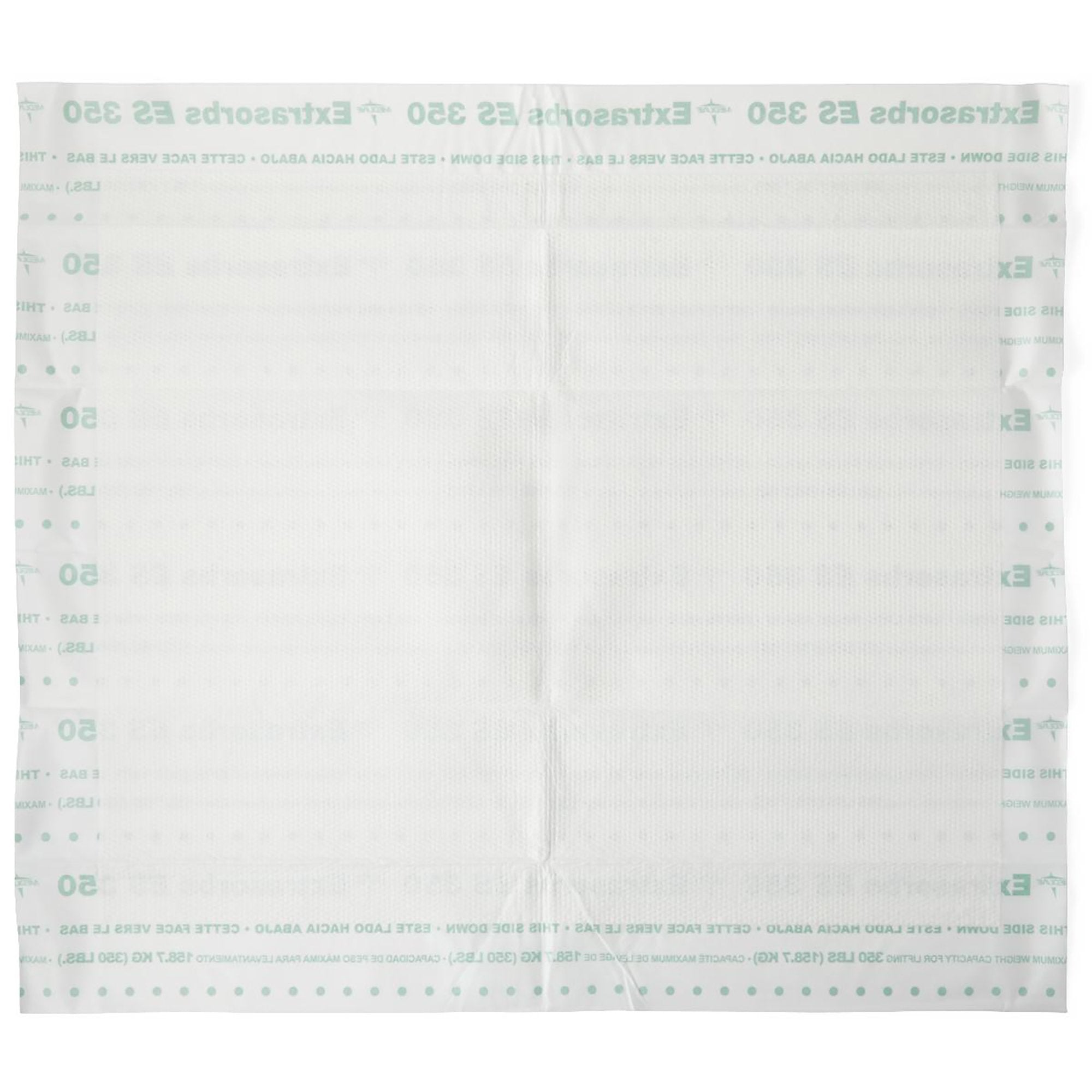 Disposable Underpad Ultrasorbs® Advanced Low Air Loss and Repositioning 30 X 36 Inch Super Absorbent Polymer Heavy Absorbency - image 3