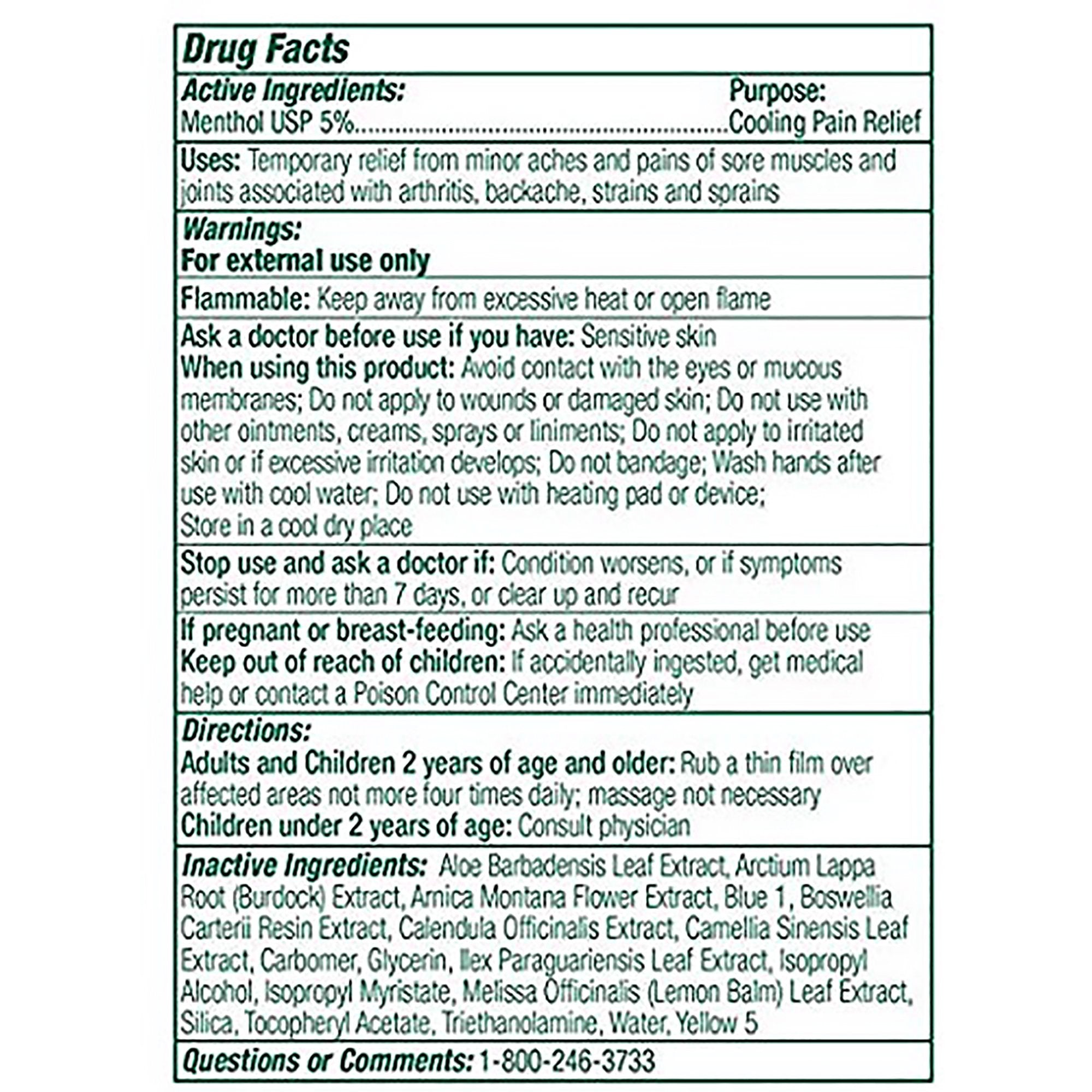 Topical Pain Relief Biofreeze® Professional 5% Strength Menthol Topical Gel 3 oz. - image 2
