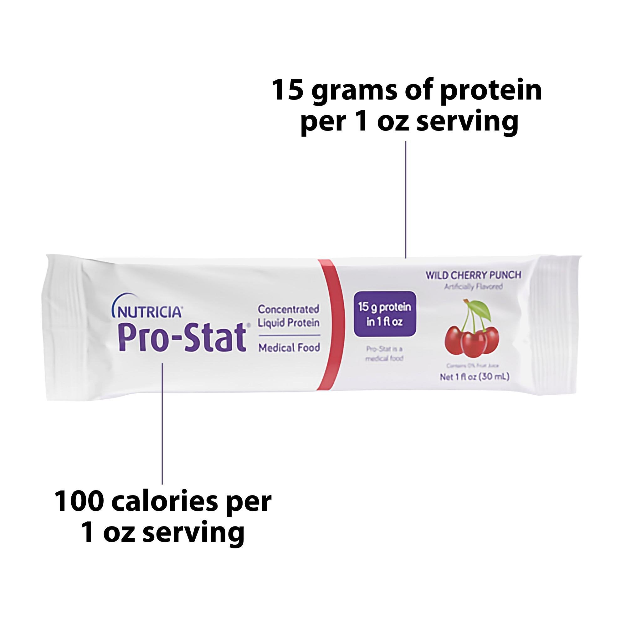 Oral Supplement Pro-Stat® Wild Cherry Punch Flavor Liquid 1 oz. Individual Packet - image 3