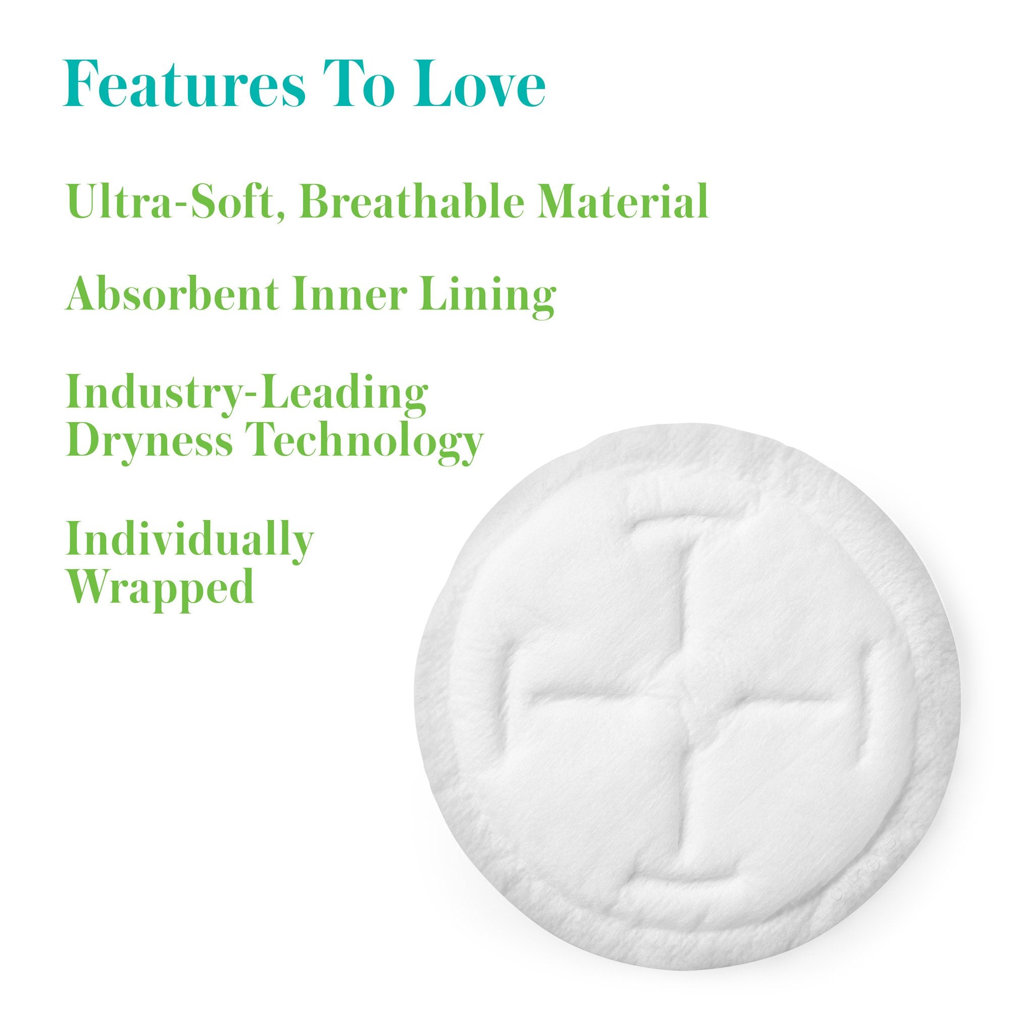 Nursing Pad Evenflo Advanced One Size Fits Most Breathable Material Disposable - image 5