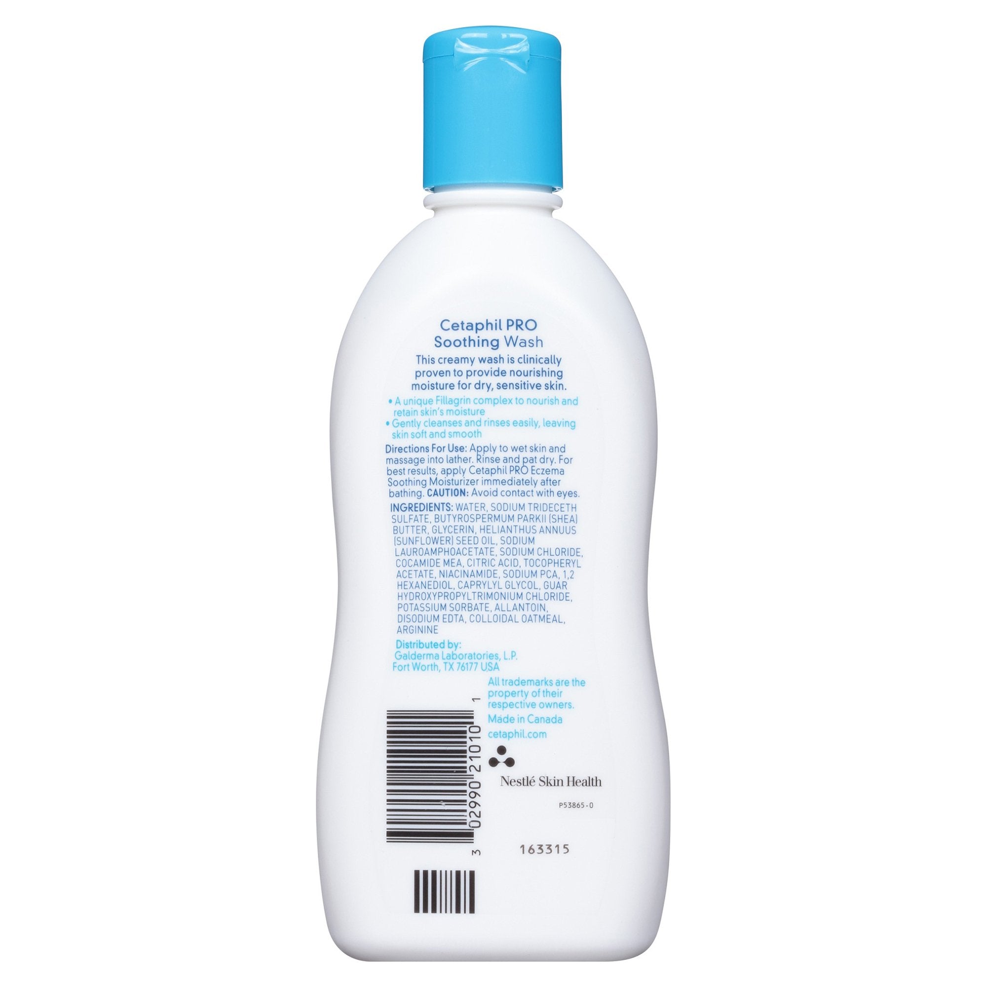 Body Wash Cetaphil® Pro Dry Skin Liquid 10 oz. Bottle Unscented - image 2