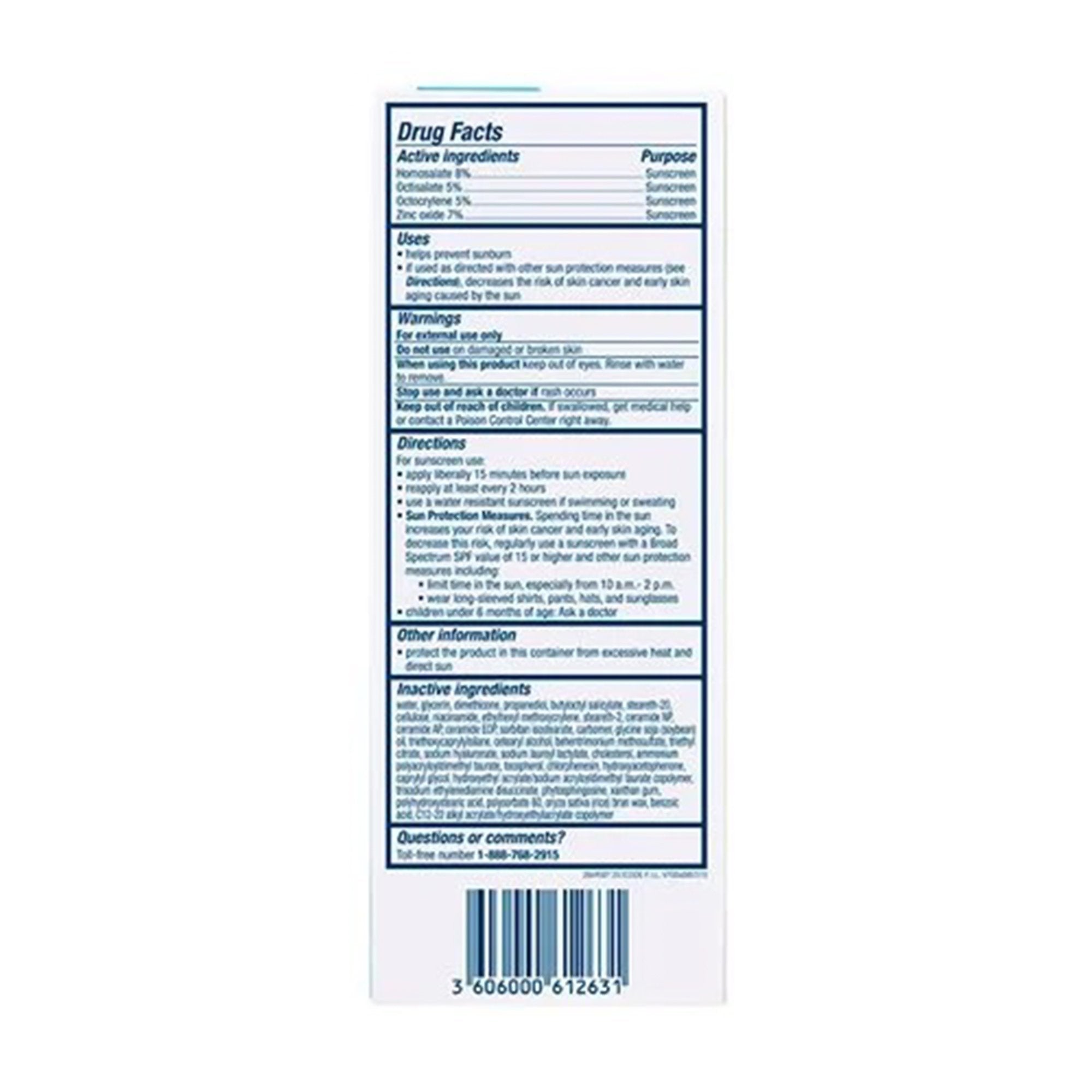 Facial Moisturizer with Sunscreen CeraVe® AM 3 oz. Bottle Unscented Lotion - image 2