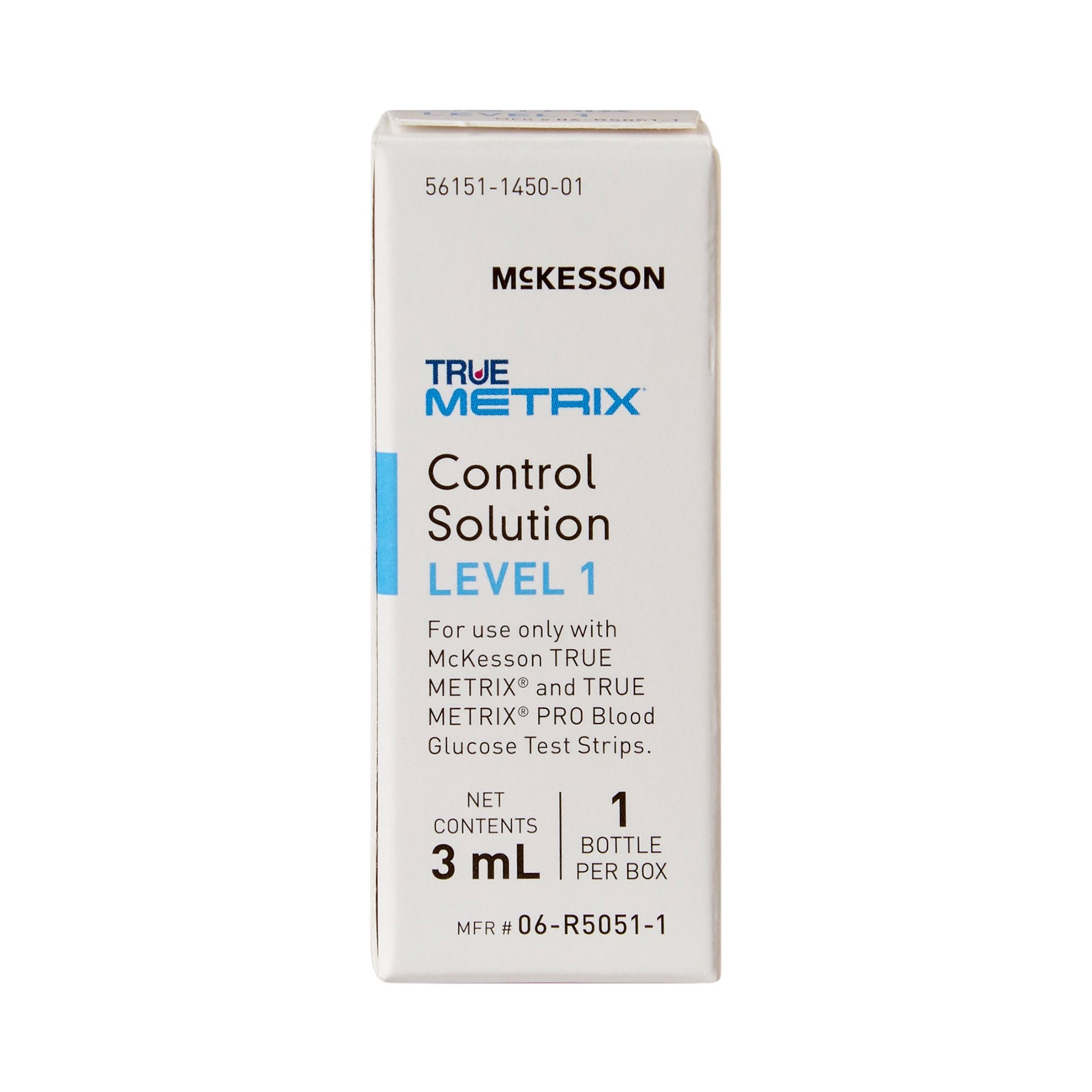 Blood Glucose Control Solution McKesson TRUE METRIX® 3 mL Level 1 - image 2