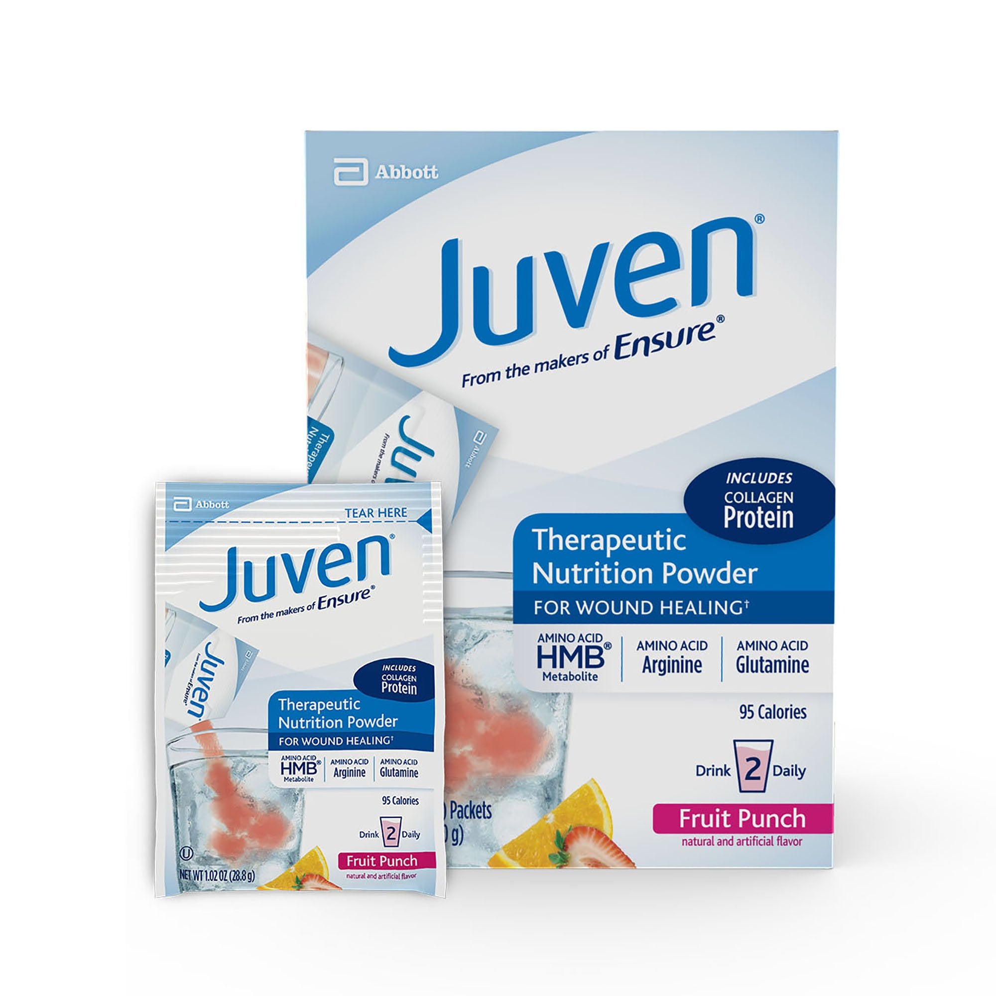 Oral Supplement Juven® Fruit Punch Flavor Powder 1.02 oz. Individual Packet