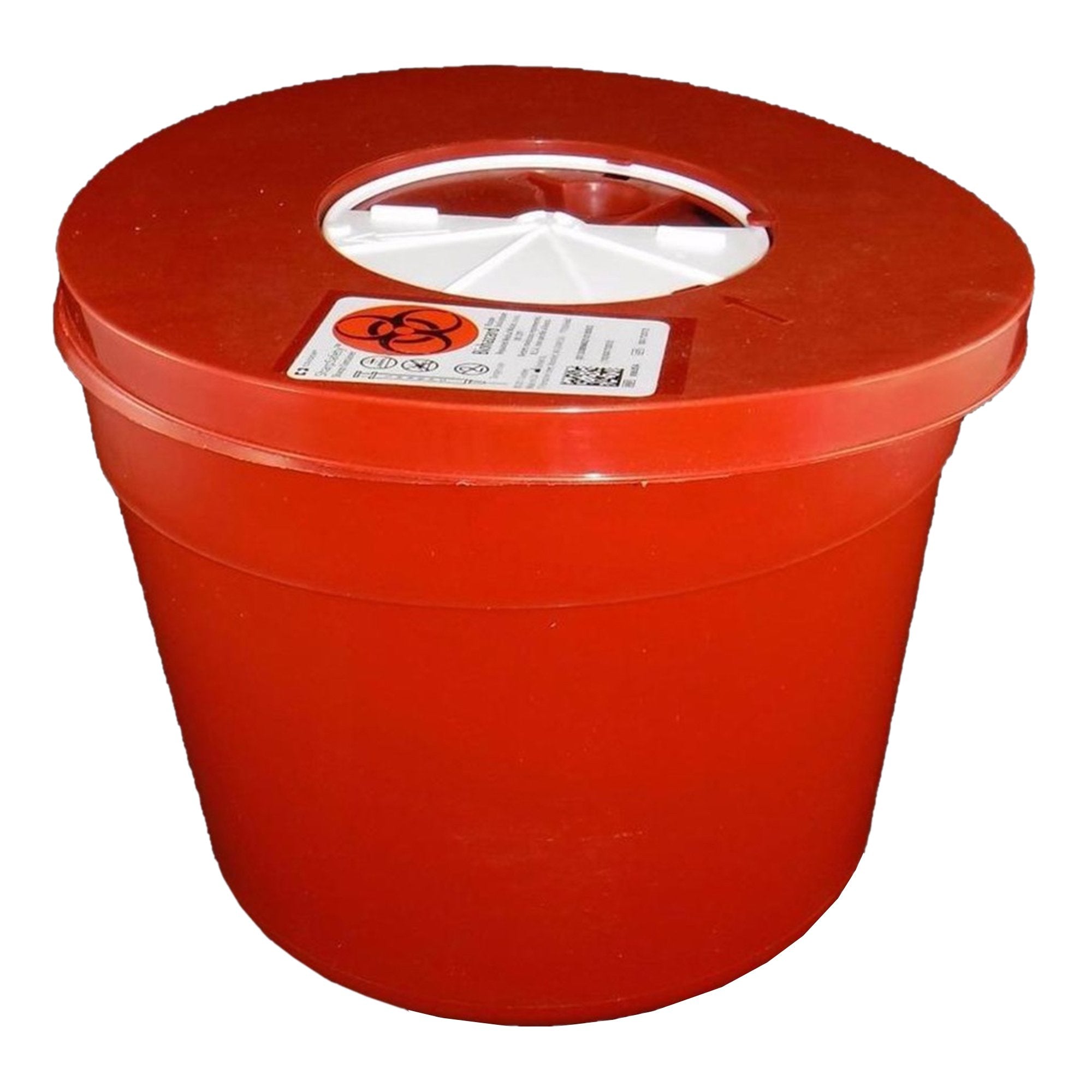 SharpSafety™ Multi-purpose Sharps Container, 1.25 Gallon, 6¾ x 8¾ Inch