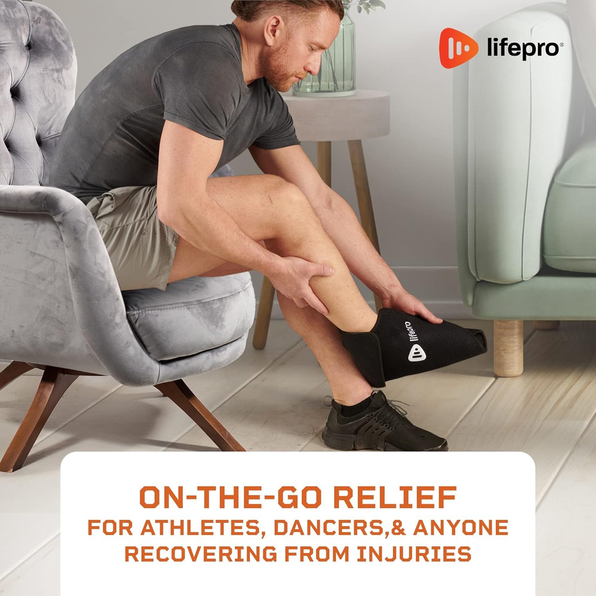 Ankle Support Lifepro®AllevaSole Wrap Around Ankle / Foot - image 9