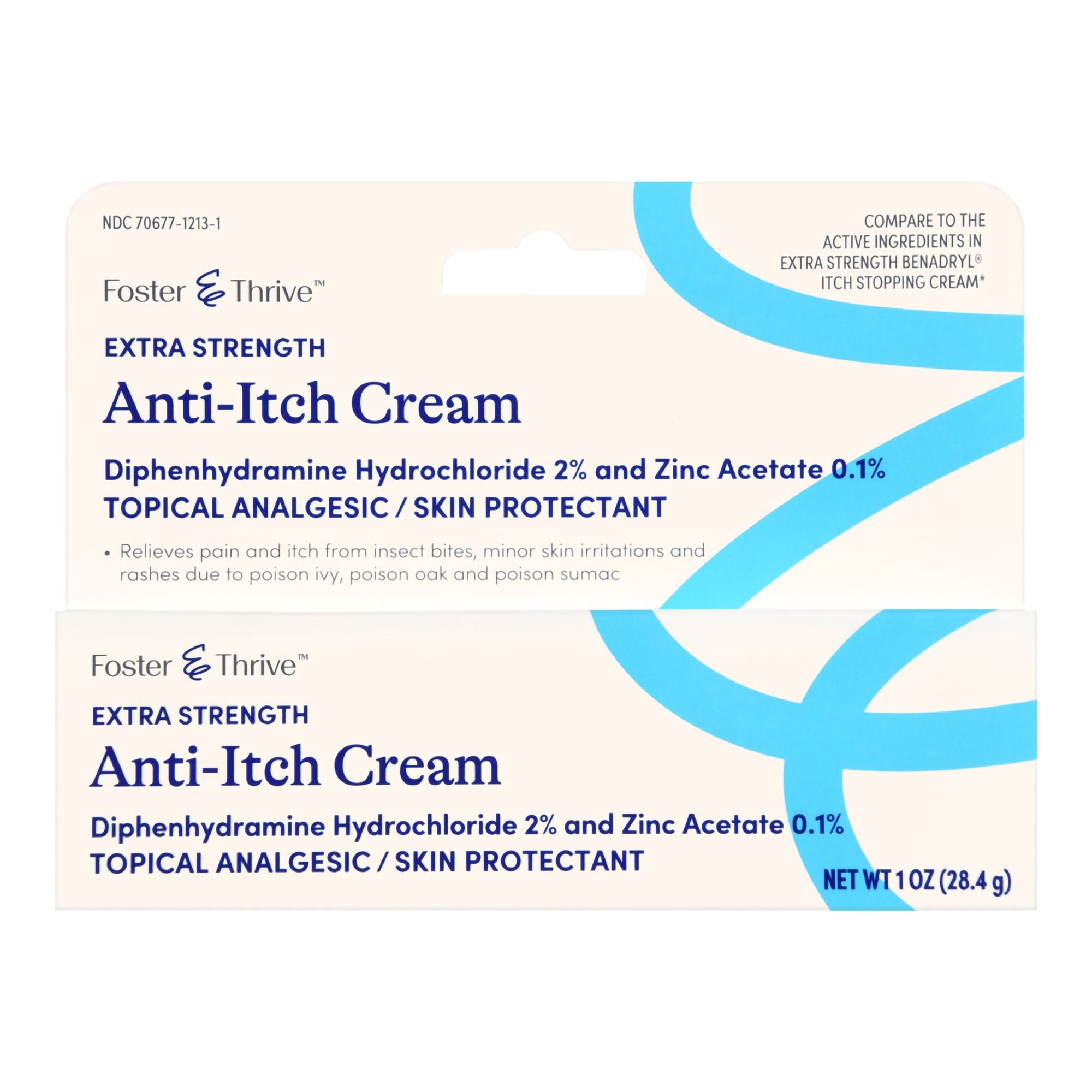 Foster & Thrive™ 2% Diphenhydramine HCl Itch Relief Cream