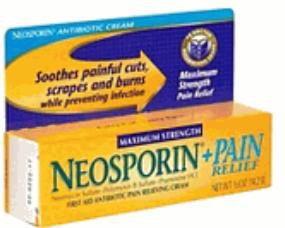 First Aid Antibiotic with Pain Relief Neomycin Sulfate / Polymyxin B Sulfate / Pramoxine HCl Neosporin® + Pain Relief Cream 1 oz. Tube