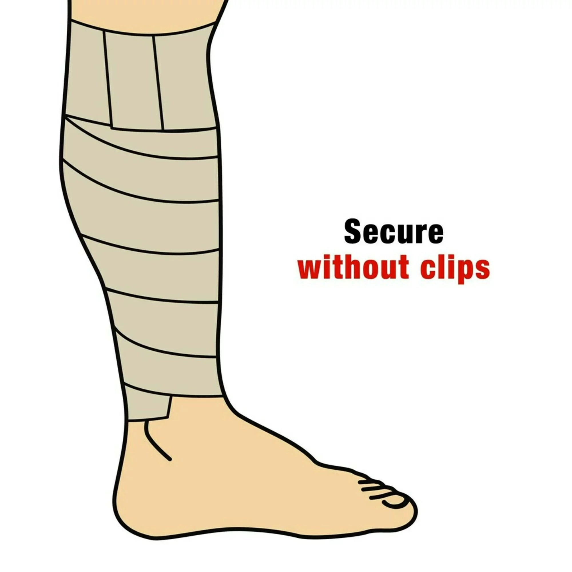 Elastic Bandage 3M™ ACE™ 3 Inch Width Single Hook and Loop Closure Tan NonSterile Standard Compression - image 9