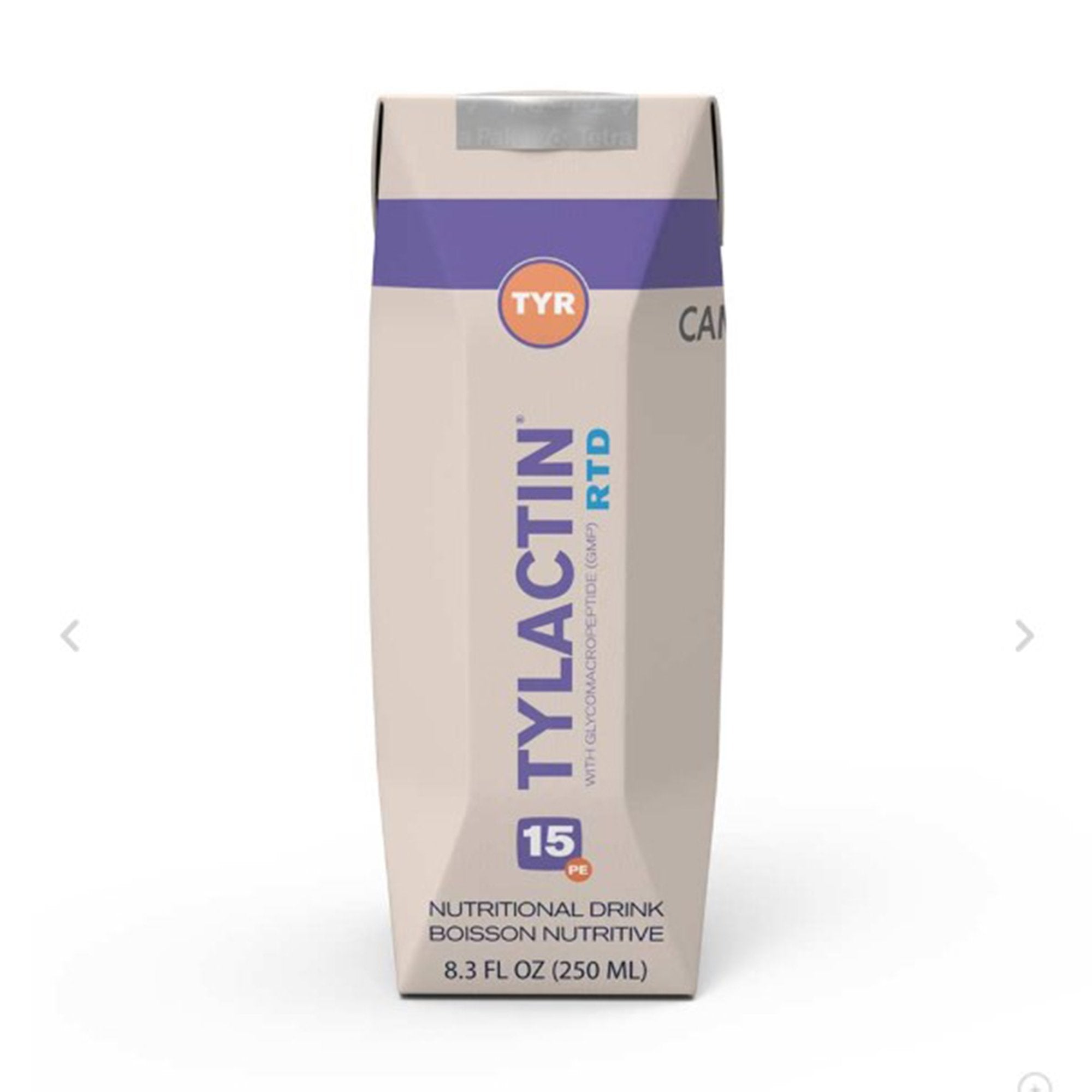Oral Supplement Tylactin® RTD Chocolate Flavor Liquid 8.3 oz. Carton