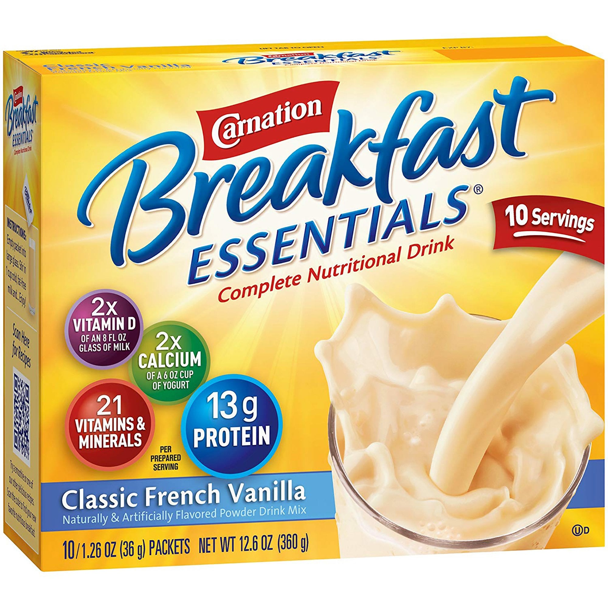 Carnation Breakfast Essentials® Vanilla Nutritional Drink