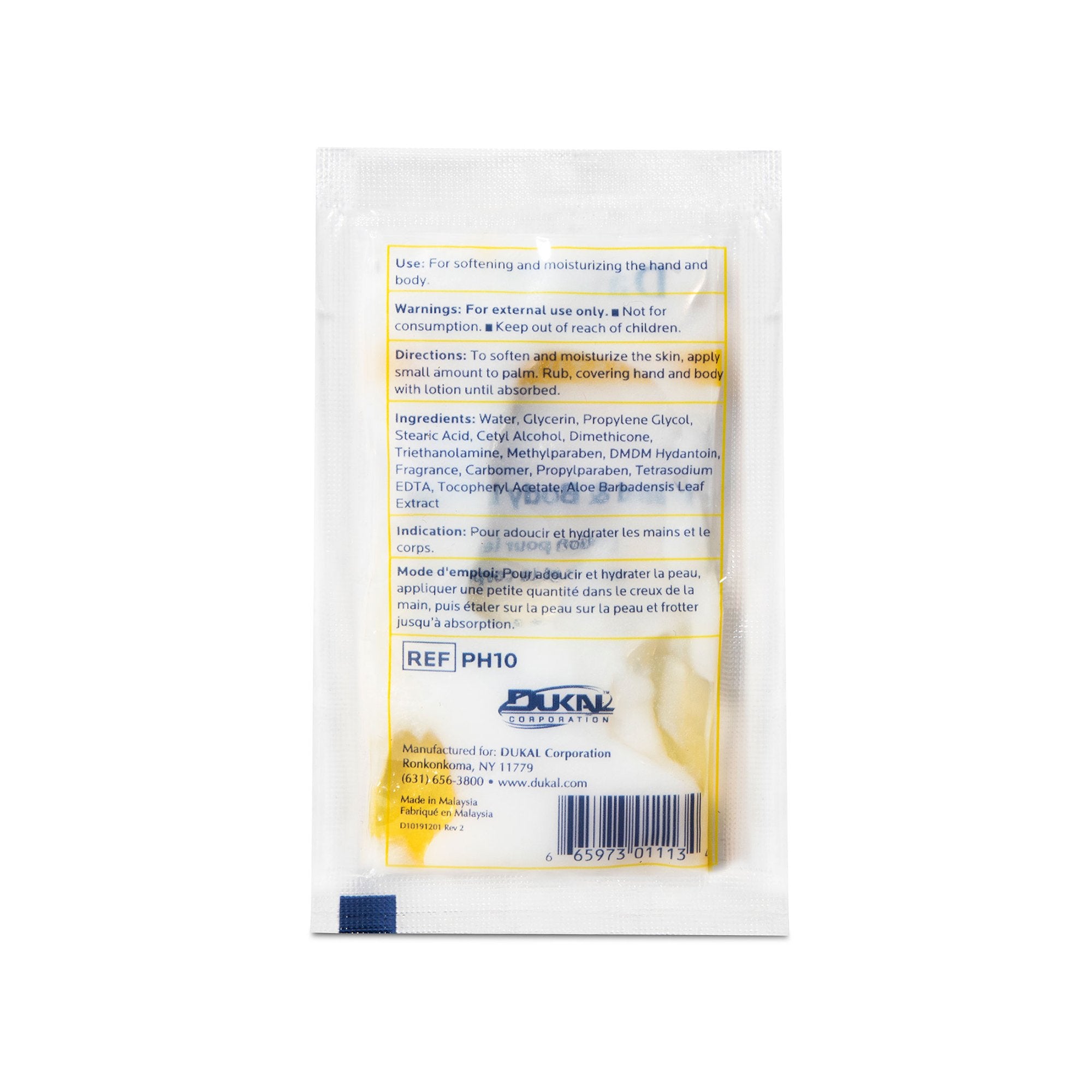 Hand and Body Moisturizer DawnMist® 0.35 oz. Individual Packet Coconut Scent Lotion - image 2