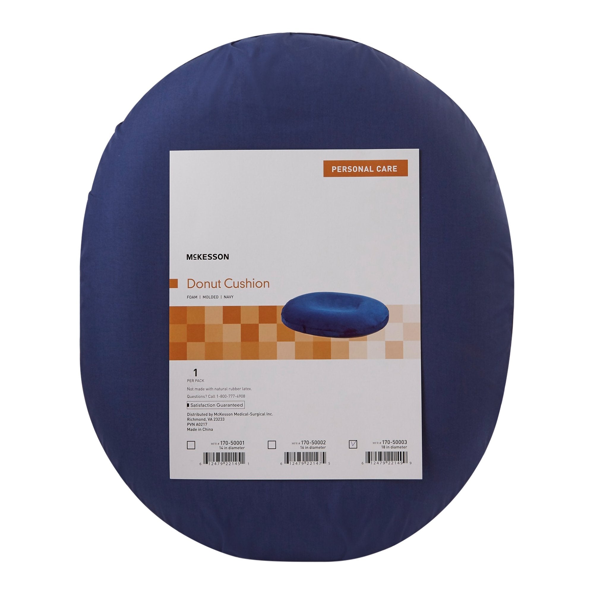 Donut Seat Cushion McKesson 18 Inch Diameter Molded Foam - image 2