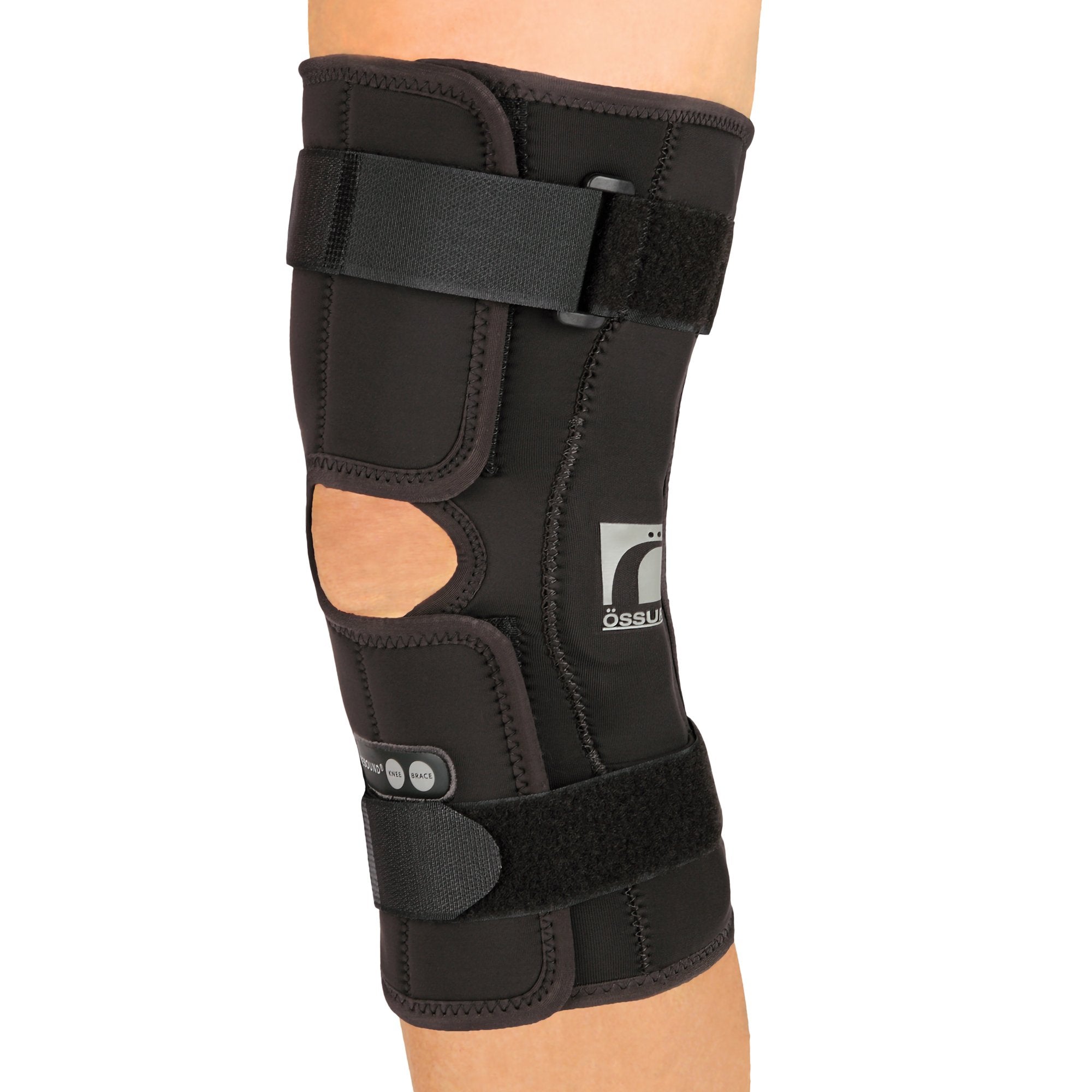 Knee Brace Ossur® Rebound® X-Large D-Ring / Hook and Loop Strap Closure 20-1/2 to 22-1/2 Inch Thigh Circumference Short Length Left or Right Knee - image 2