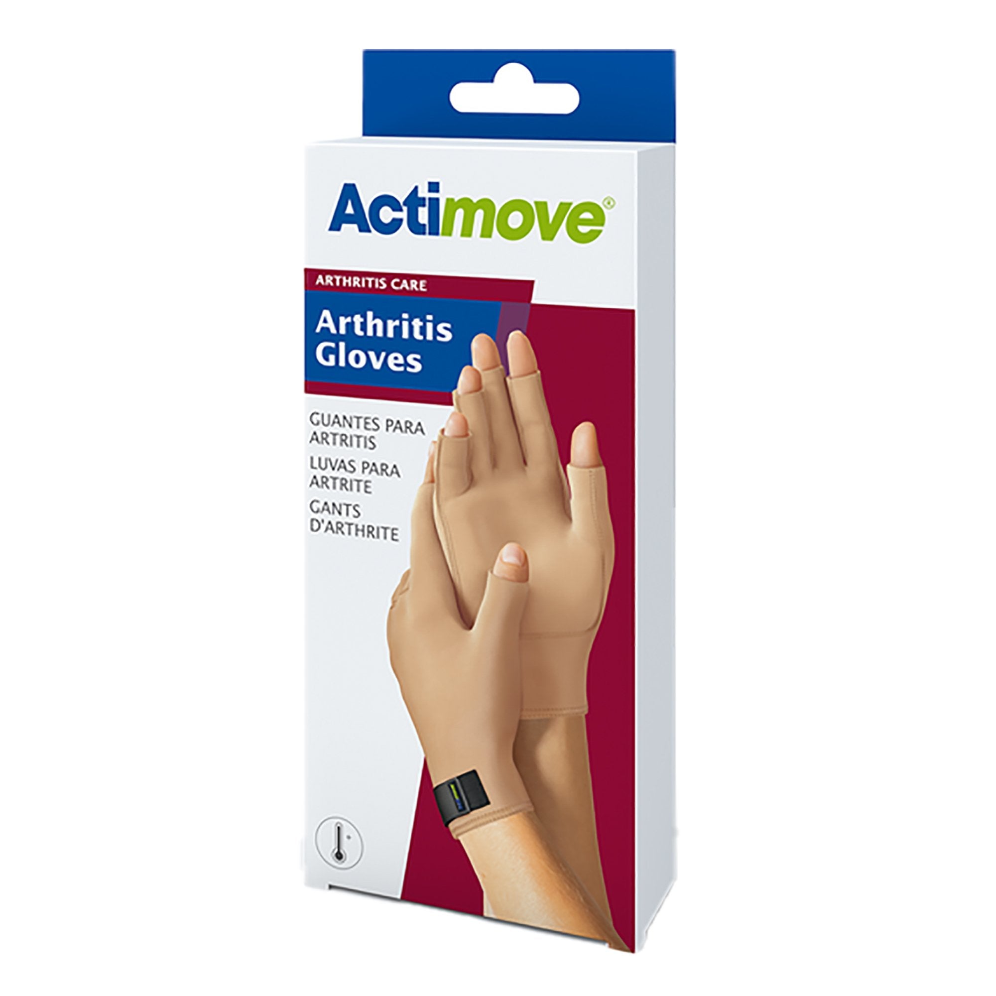 Compression Glove Actimove® Open Finger Medium Wrist Length Hand Specific Pair - image 2