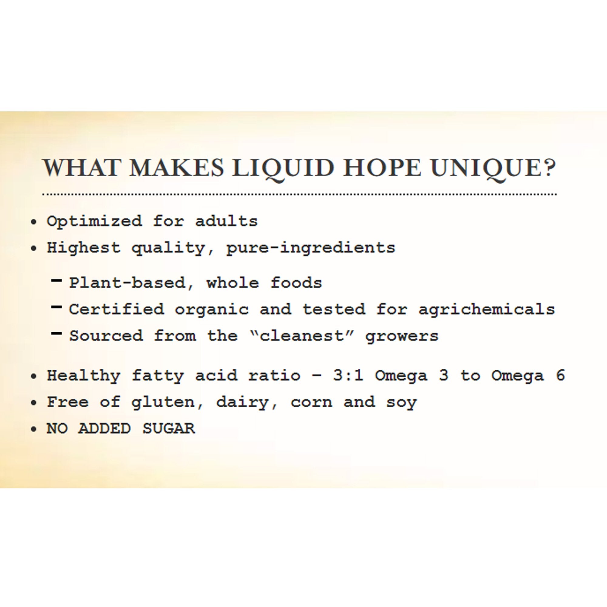 Oral Supplement Liquid Hope® Unflavored Liquid 12 oz. Pouch - image 3