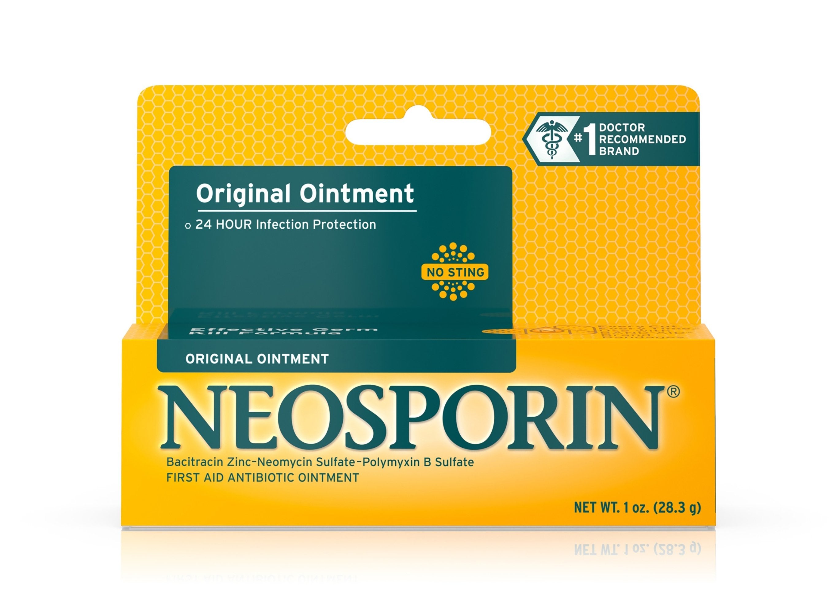 First Aid Antibiotic Bacitracin / Neomycin / Polymyxin B Neosporin® Ointment 1 oz. Tube - image 2