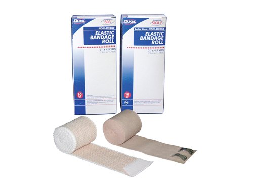 Elastic Bandage 2 Inch X 4-1/2 Yard Clip Detached Closure Tan NonSterile Standard Compression
