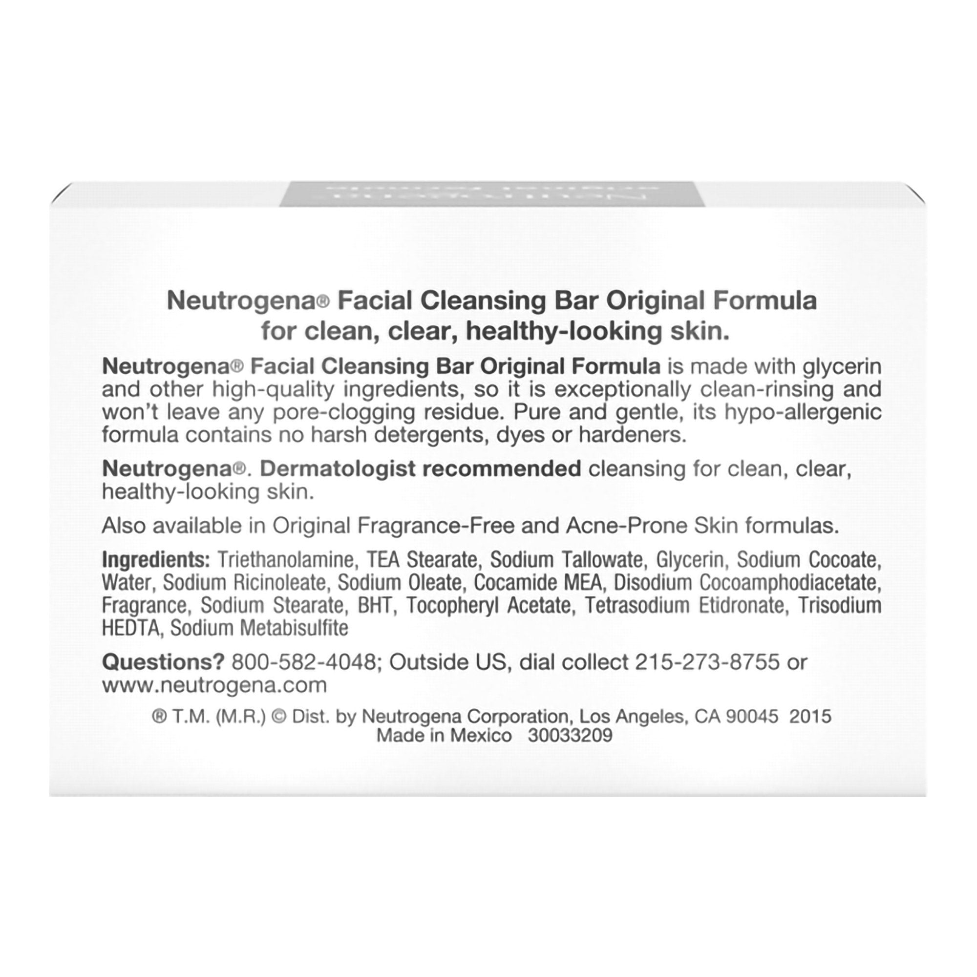 Facial Cleanser Neutrogena® Bar 3.5 oz. Box Original Scent - image 2