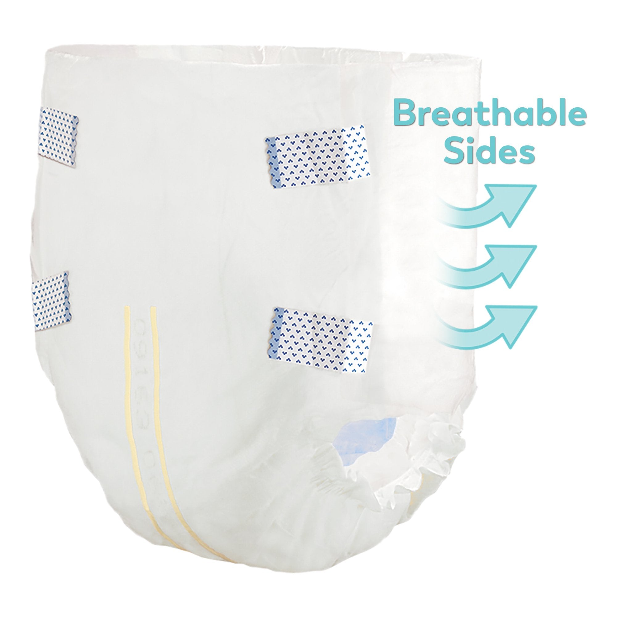 Incontinence Brief Tranquility® Essential Adult Medium Unisex Disposable Moderate Absorbency - image 2