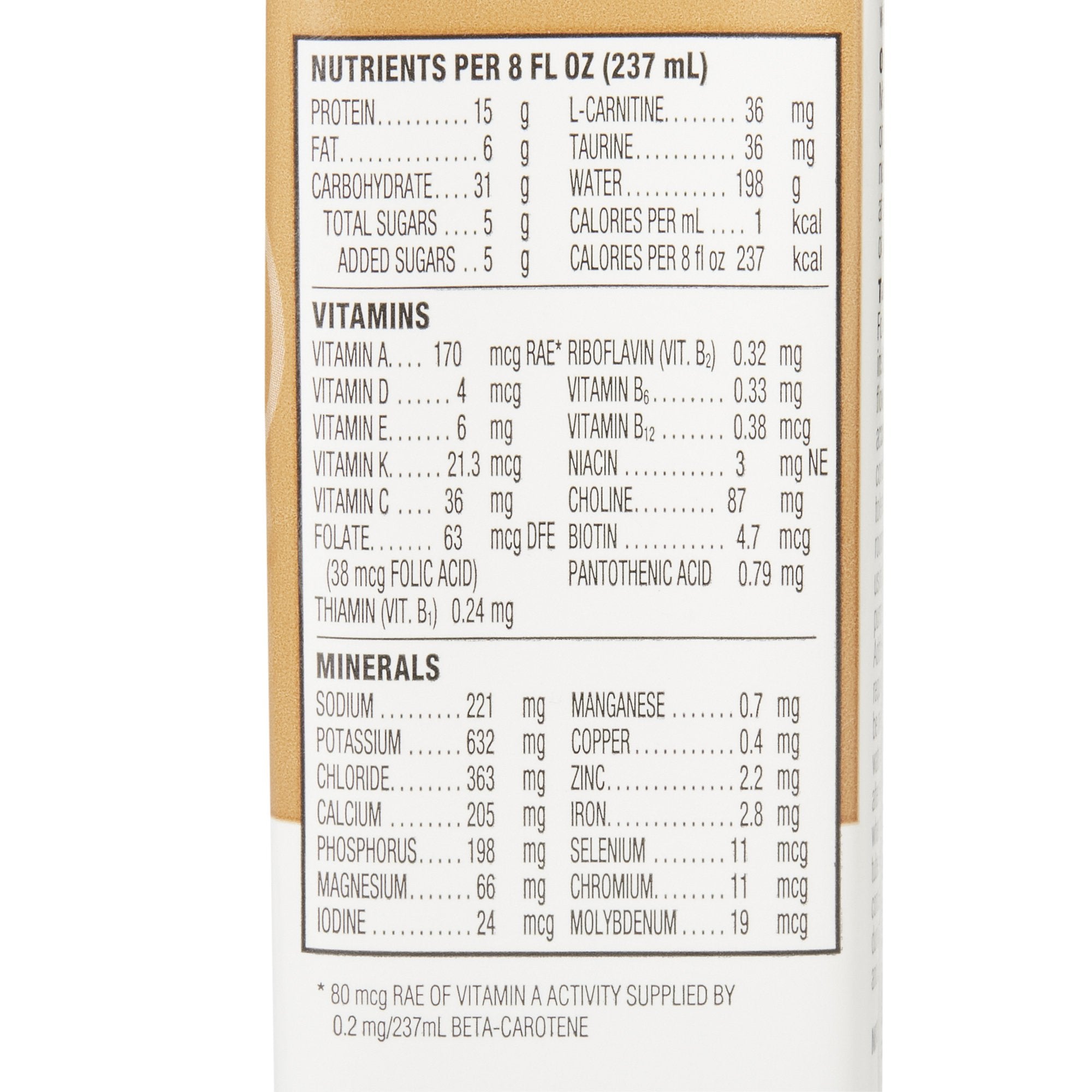 Oral Supplement Promote™ Vanilla Flavor Liquid 8 oz. Carton - image 3