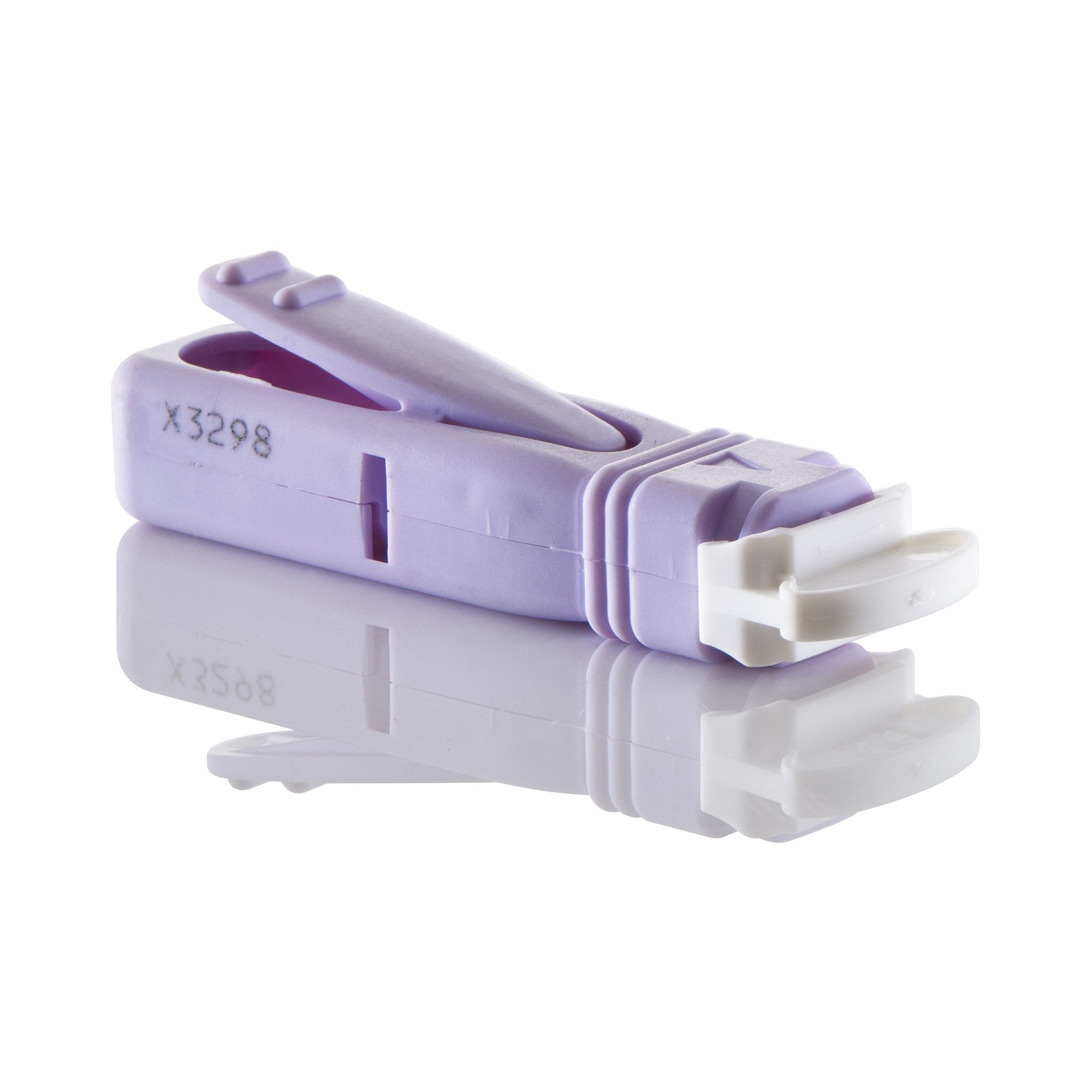 Safety Lancet Unistik 3 28 Gauge Visual Lockout Push Button Activation Finger - image 2