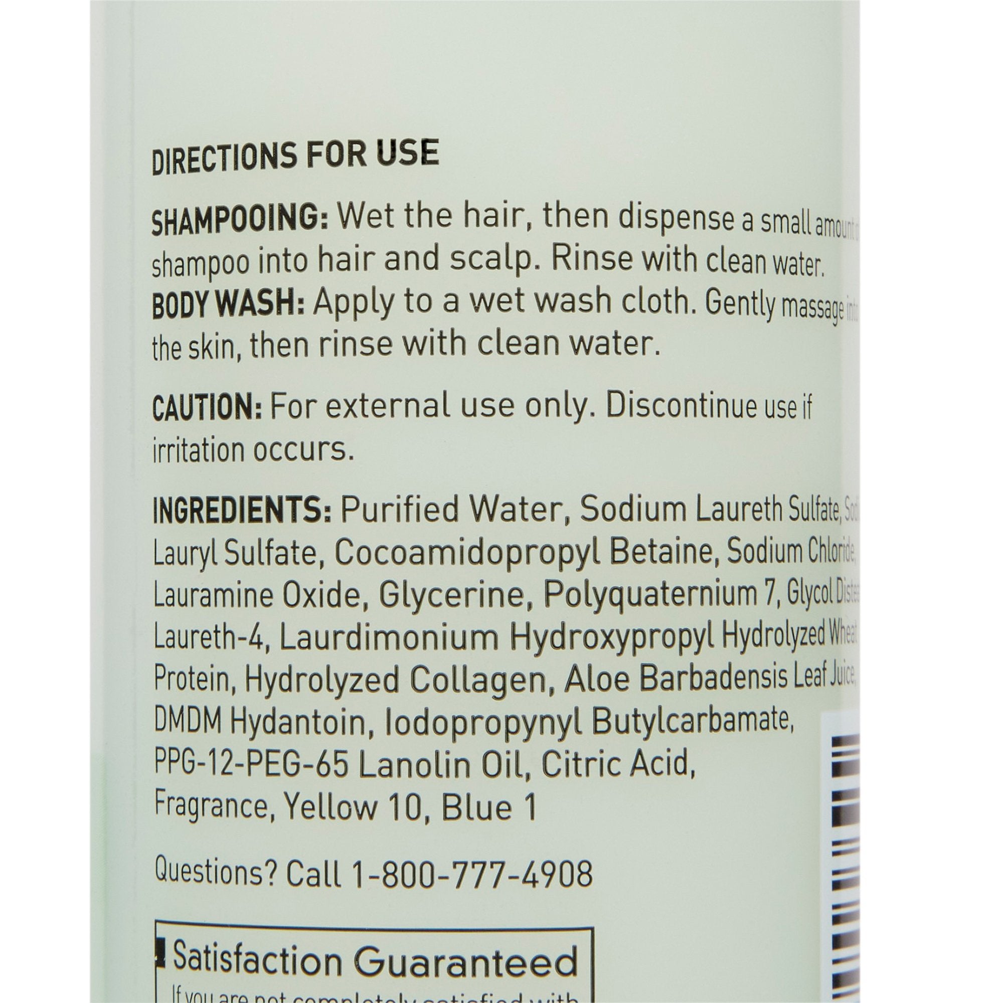 Shampoo and Body Wash McKesson 8 oz. Flip Top Bottle Cucumber Melon Scent - image 6