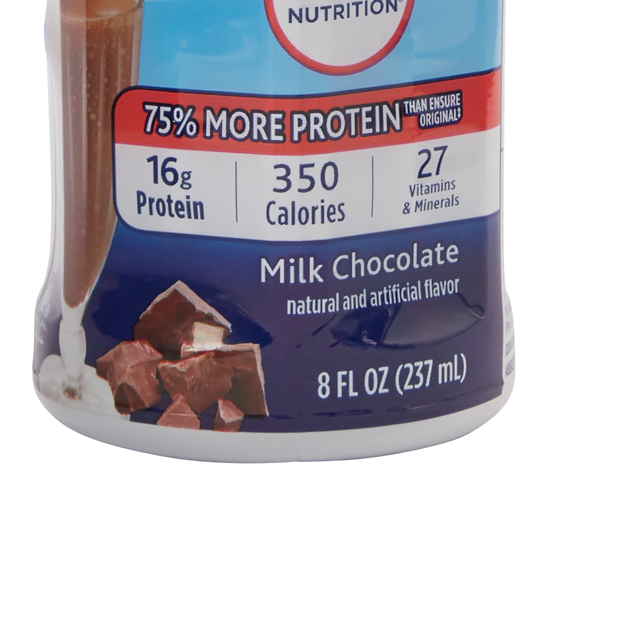 Oral Supplement Ensure® Plus Nutrition Shake Milk Chocolate Flavor Liquid 8 oz. Bottle - image 6