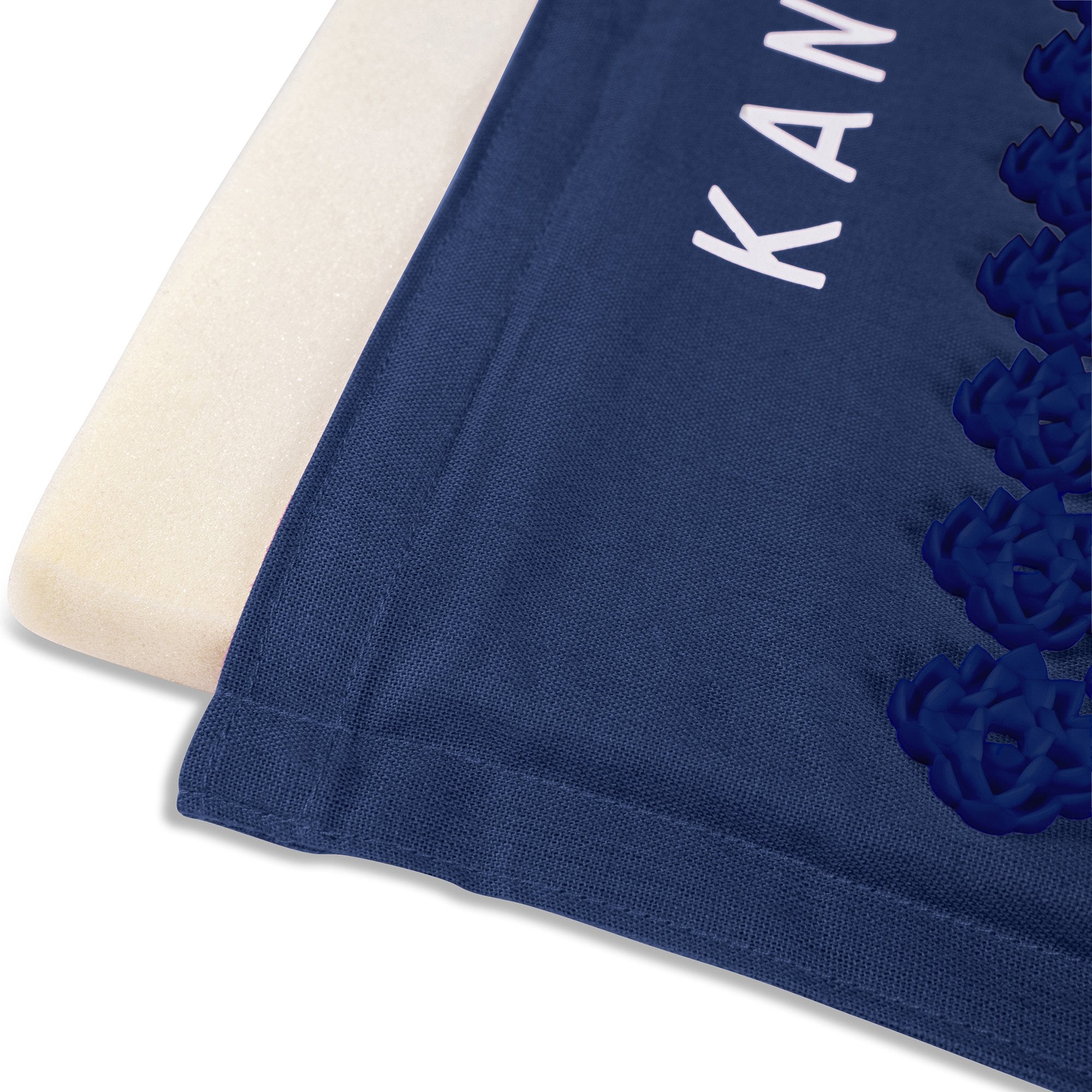 Kanjo Memory Foam Accupressure Mat Set, Dark Blue (9 Units)