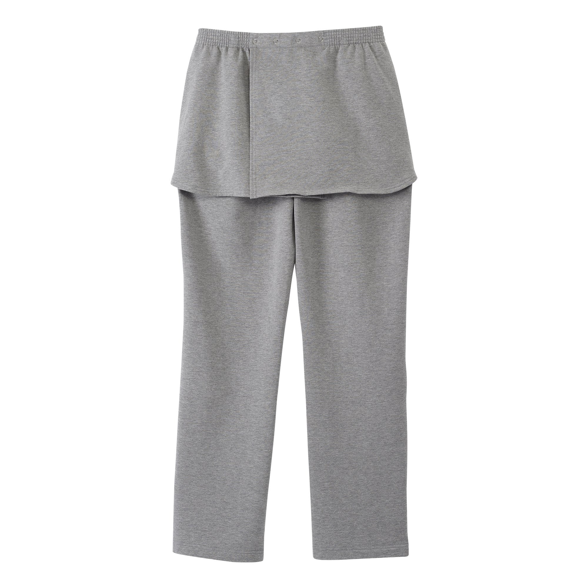 Silverts® Women's Open Back Fleece Pant, Heather Gray, 2X-Large (1 Unit)