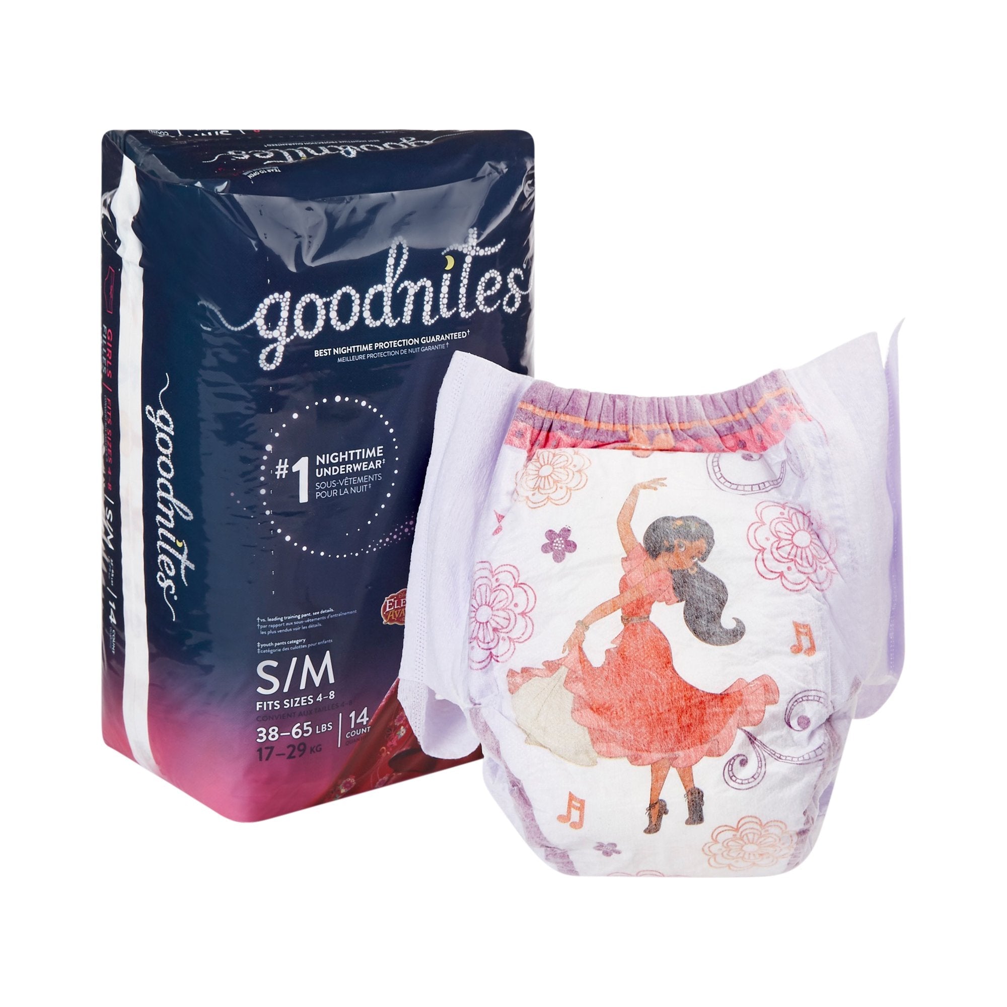 GoodNites® Absorbent Underwear, Small / Medium (14 Units)