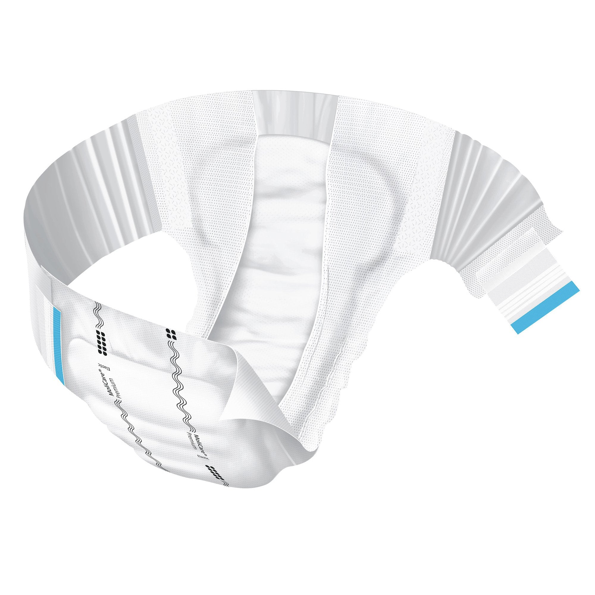 Incontinence Brief MoliCare® Premium Elastic 10D Adult X-Large Unisex Disposable Heavy Absorbency - image 3