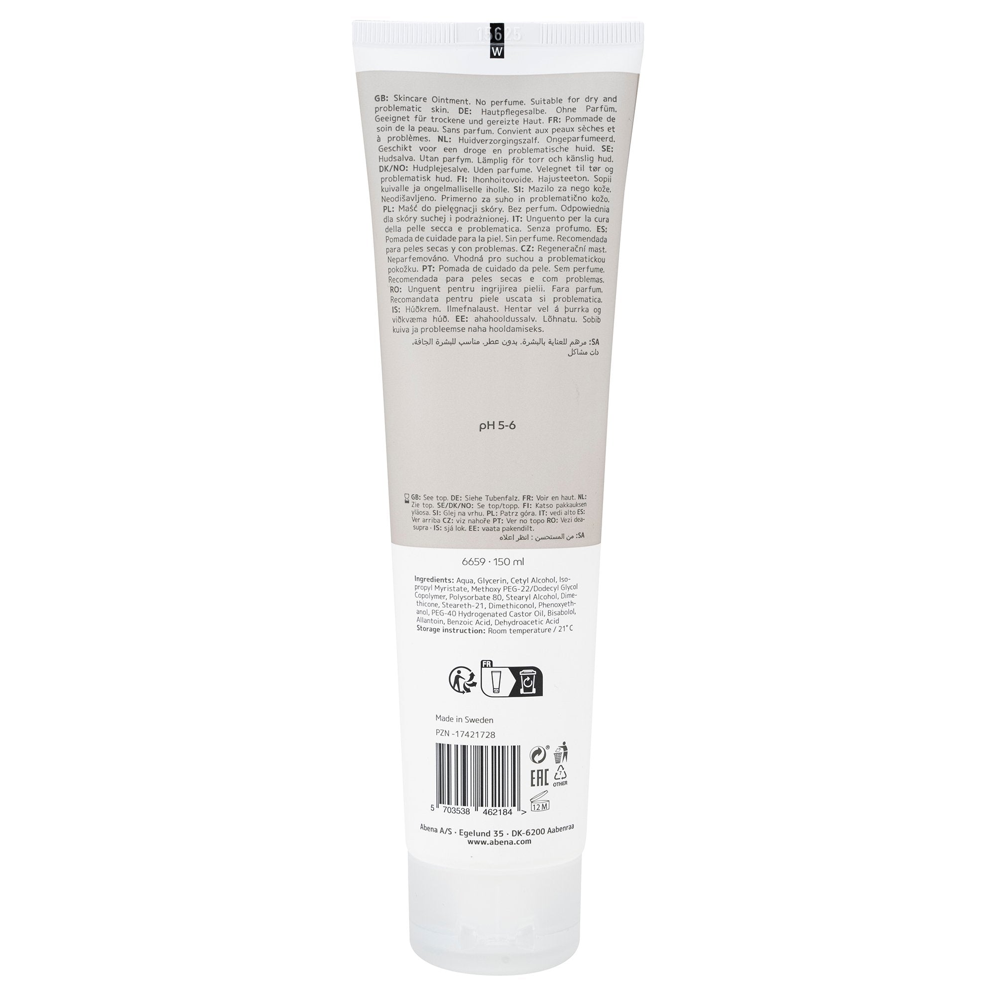Hand and Body Moisturizer Abena 5 oz. Tube Unscented Ointment - image 2