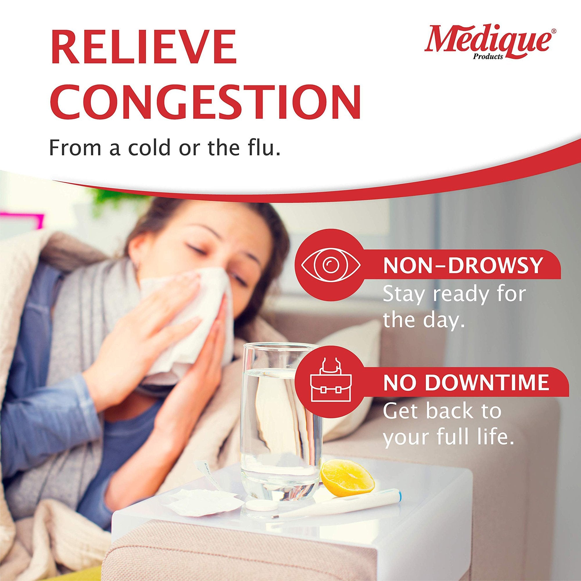 Sinus Relief Medi-First® 10 mg Strength Tablet 100 per Box - image 6