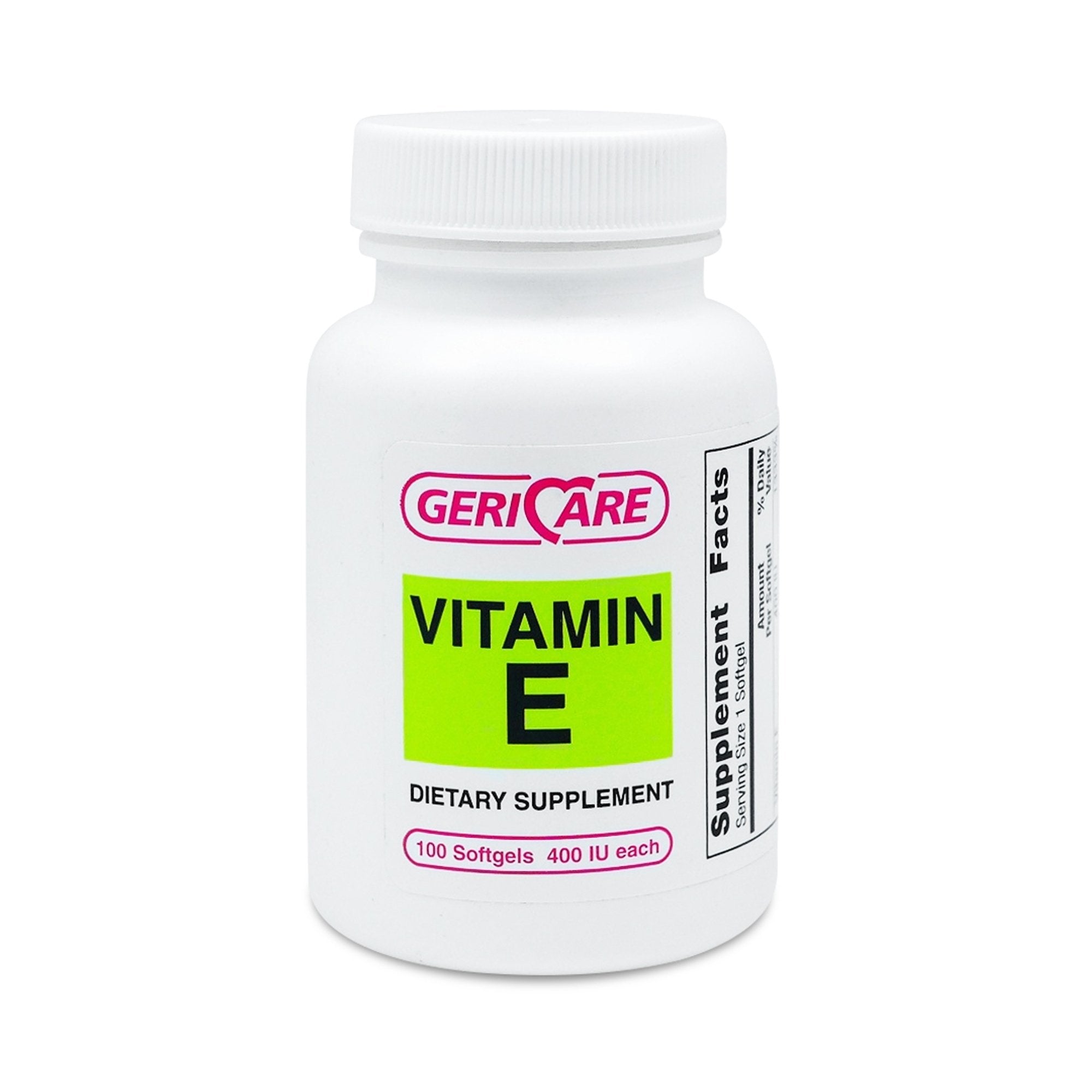 Vitamin Supplement Geri-Care® Vitamin E 400 IU Strength Softgel 100 per Bottle - image 8