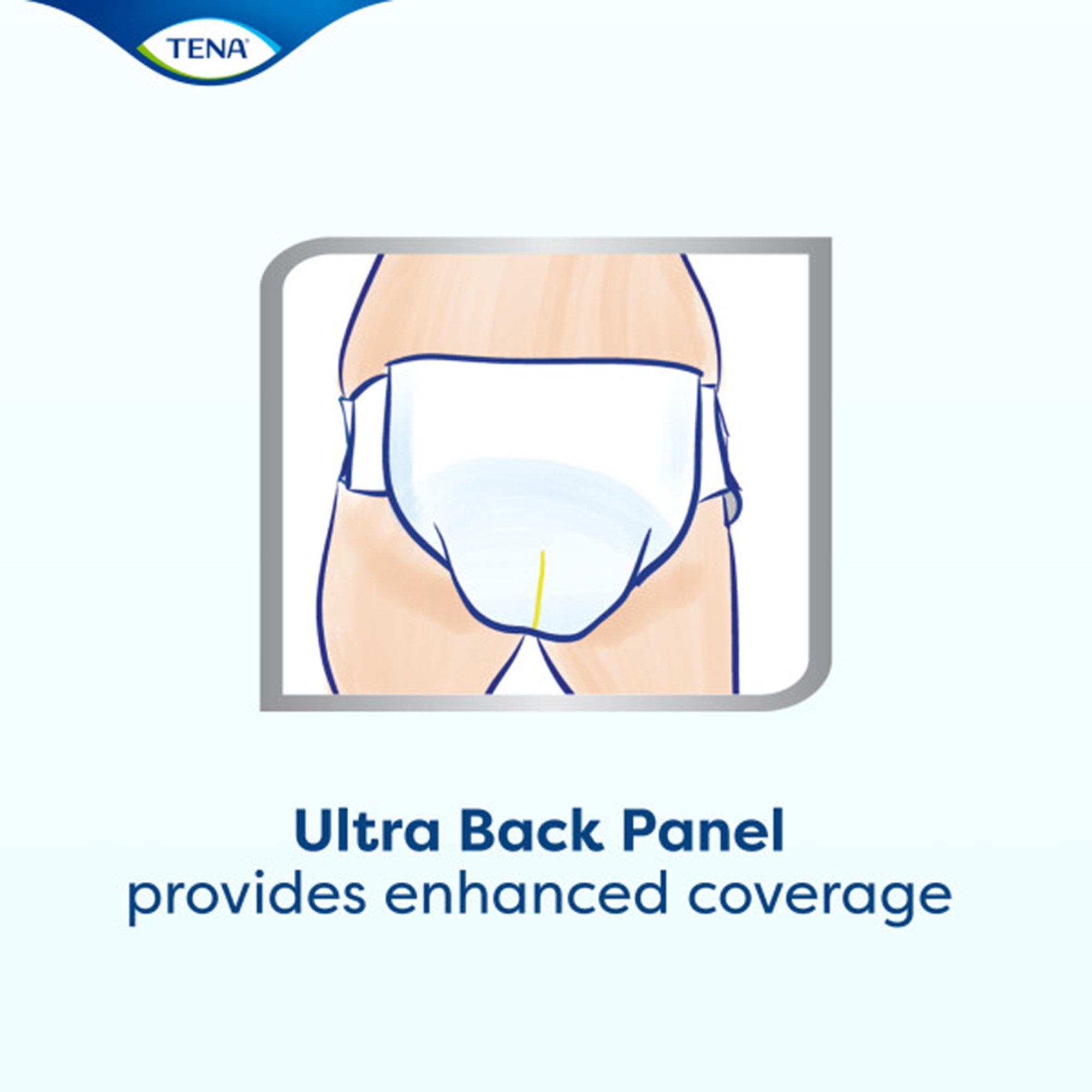 Absorbent Underwear TENA Dry Comfort™ Pull On with Tear Away Seams Adult Small Unisex Disposable Moderate Absorbency - image 4