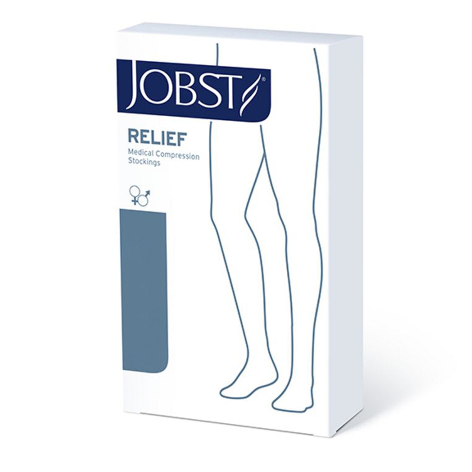 Compression Stocking Jobst® Relief Knee High Large Beige Closed Toe - image 2