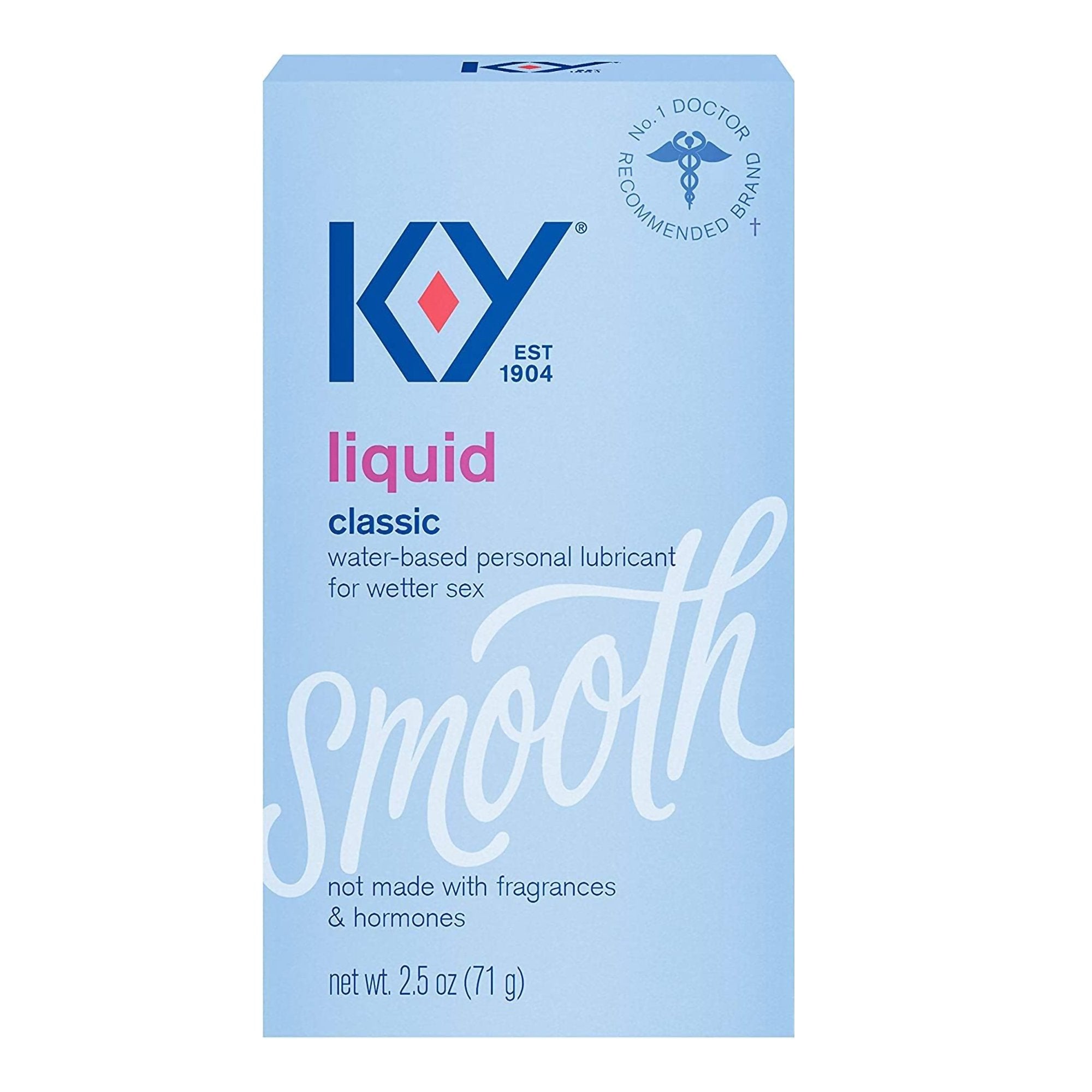 Personal Lubricant K-Y® 2.5 oz. Bottle NonSterile
