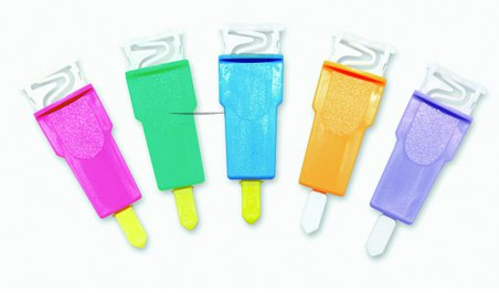Safety Lancet Capiject® 28 Gauge Retractable Push Button Activation Finger