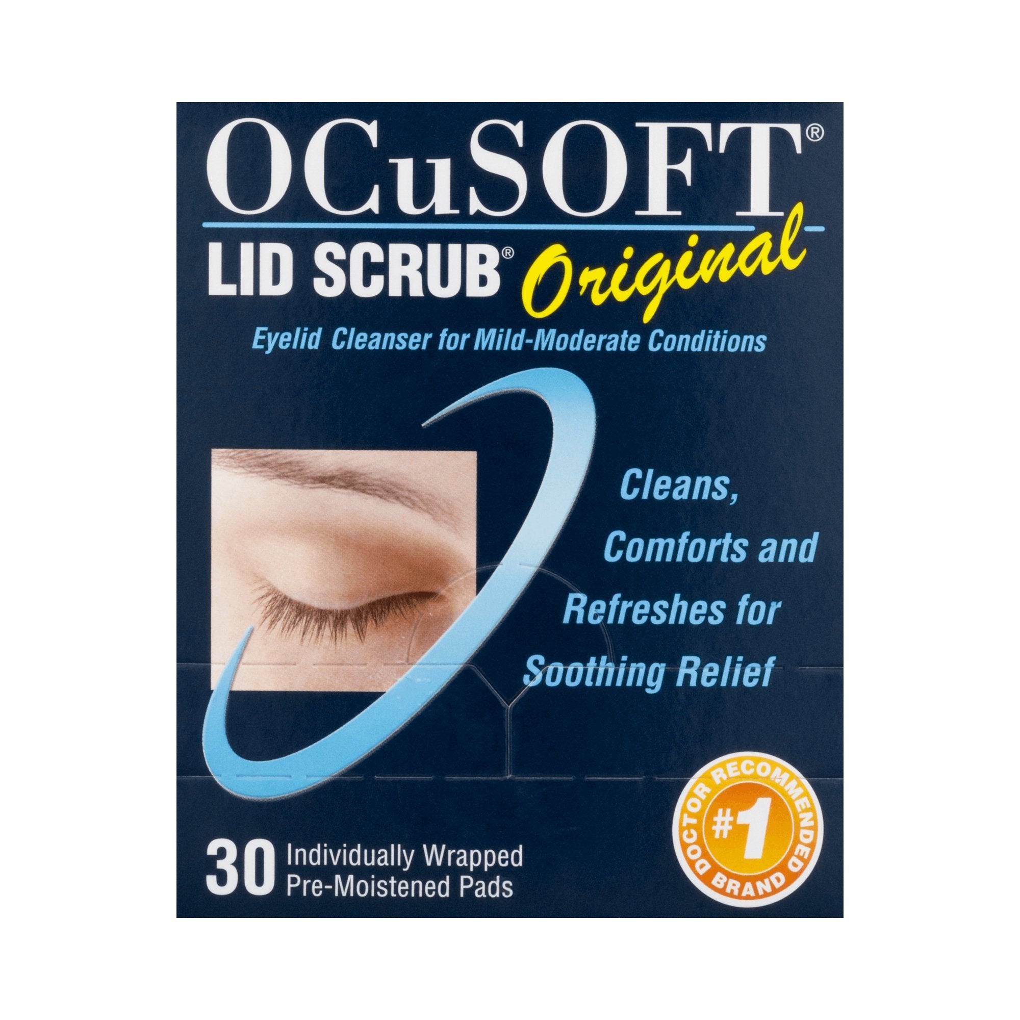 OCuSOFT® Lid Scrub® Eyelid Cleanser (1 Unit)