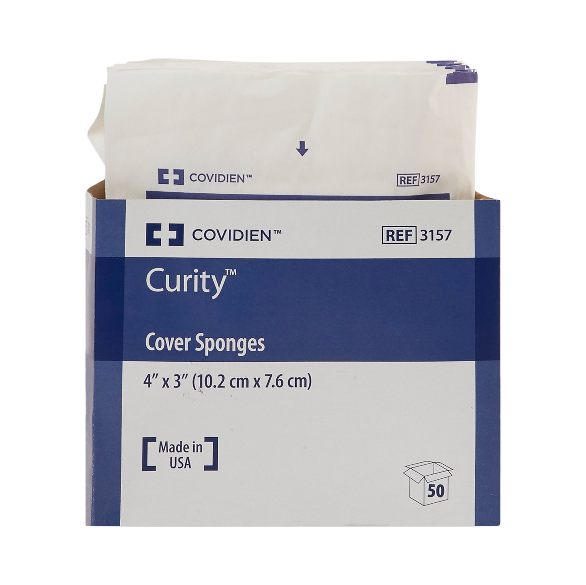 Curity™ Sterile Nonwoven Sponge, 3 x 4 Inch (25 Units)