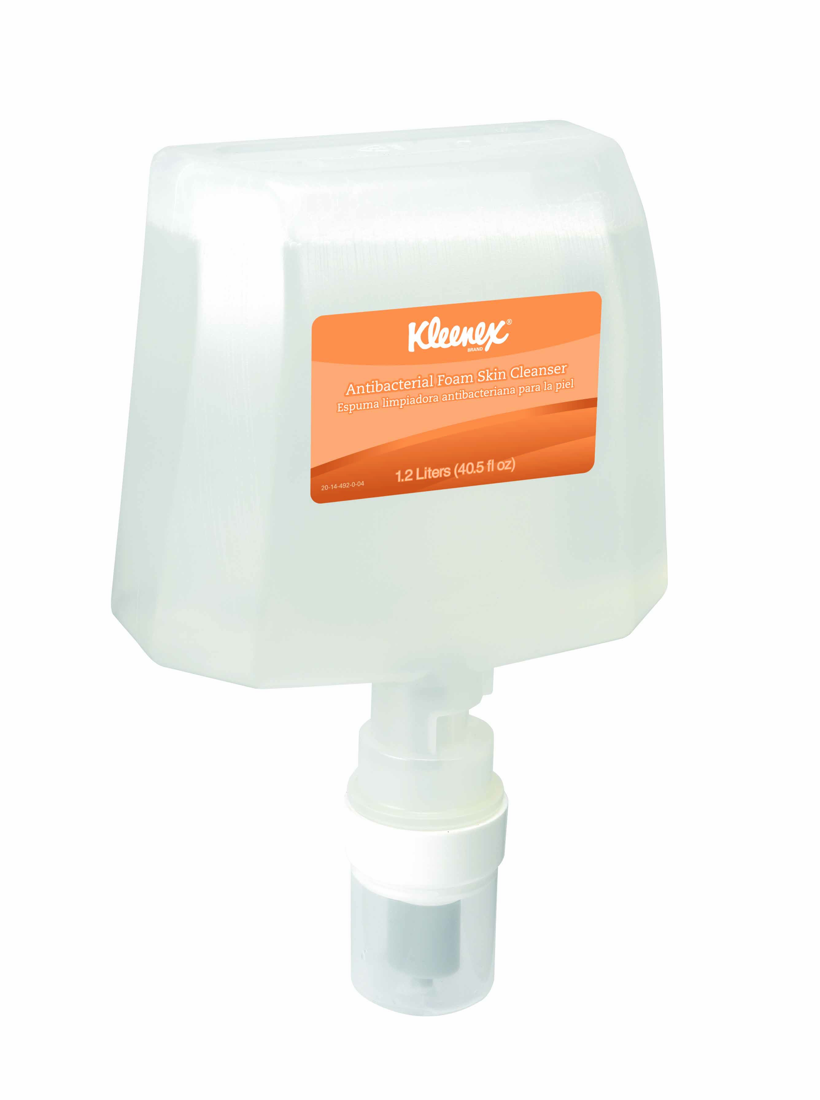 Kleenex® Antimicrobial Soap 1200 mL Dispenser Refill Bottle (2 Units)