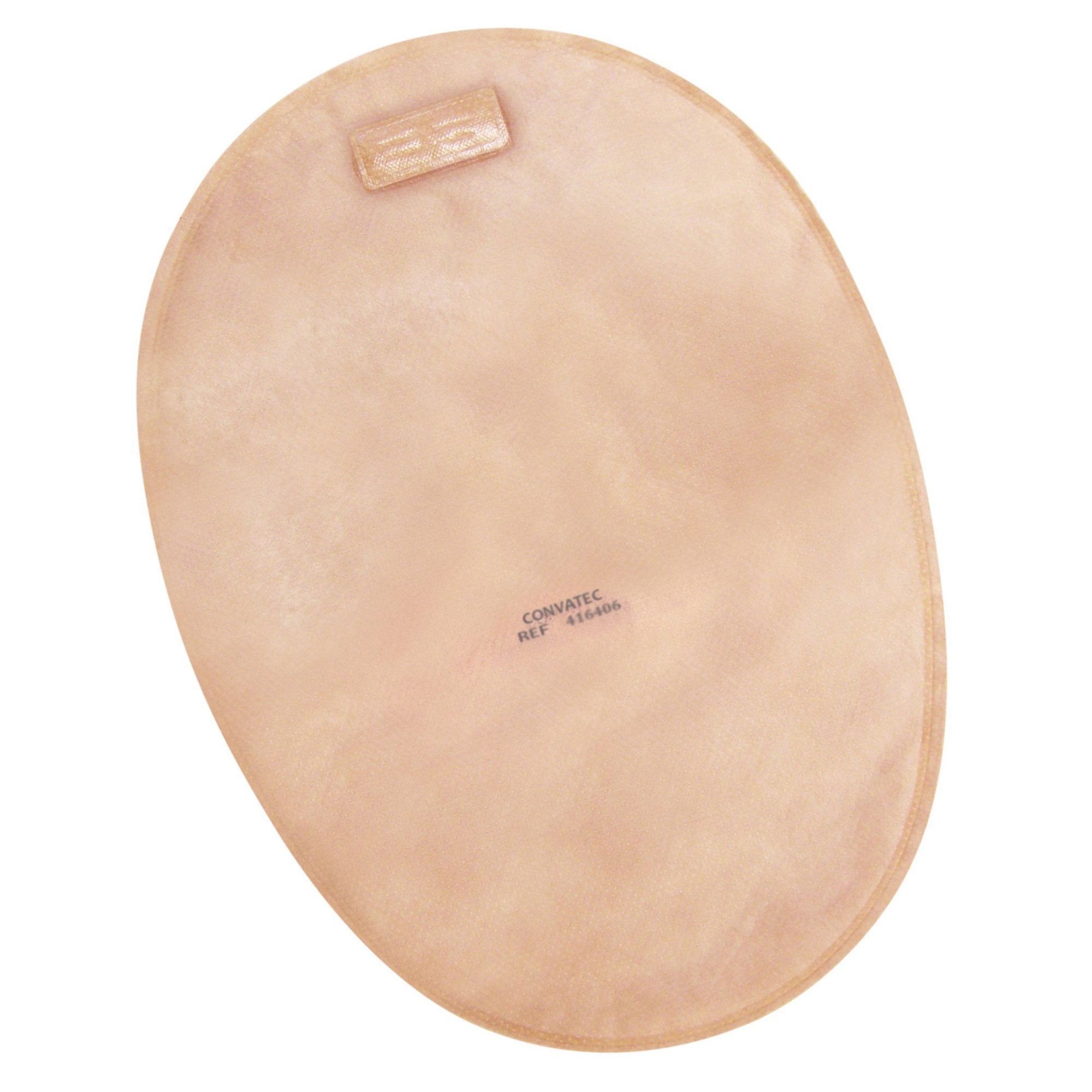 The Natura® + Two-Piece Closed End Beige Filtered Ostomy Pouch, 8 Inch Length, 1¾ Inch Flange (30 Units)