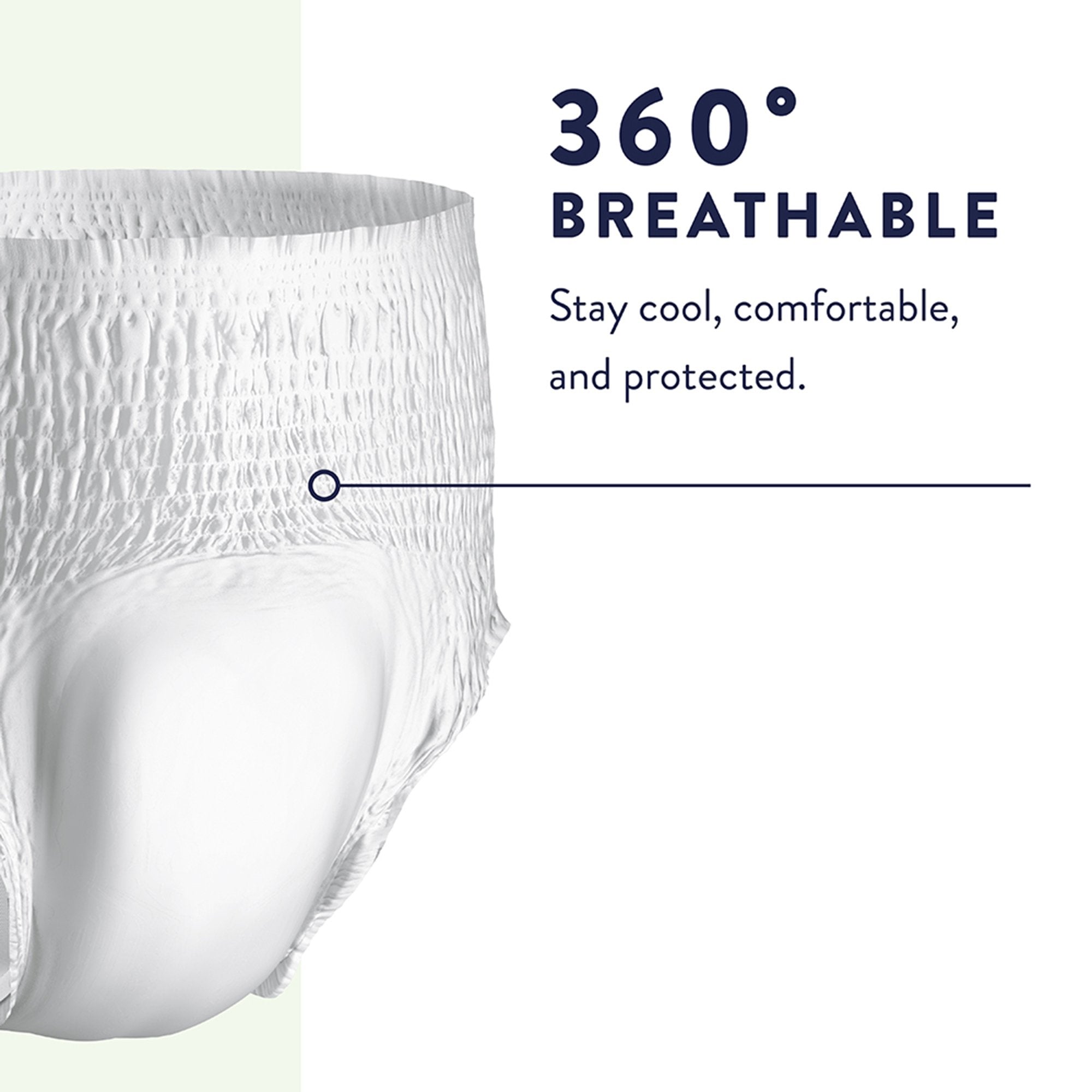 Absorbent Underwear Prevail® Per-Fit® Extra Pull On with Tear Away Seams Adult Small Unisex Disposable Heavy Absorbency - image 5