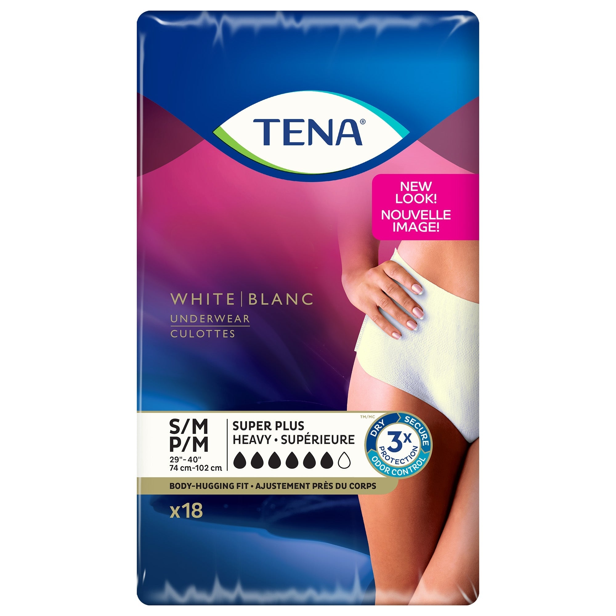 Tena Women Super Plus Absorbent Underwear S/M - Comfort & Protection