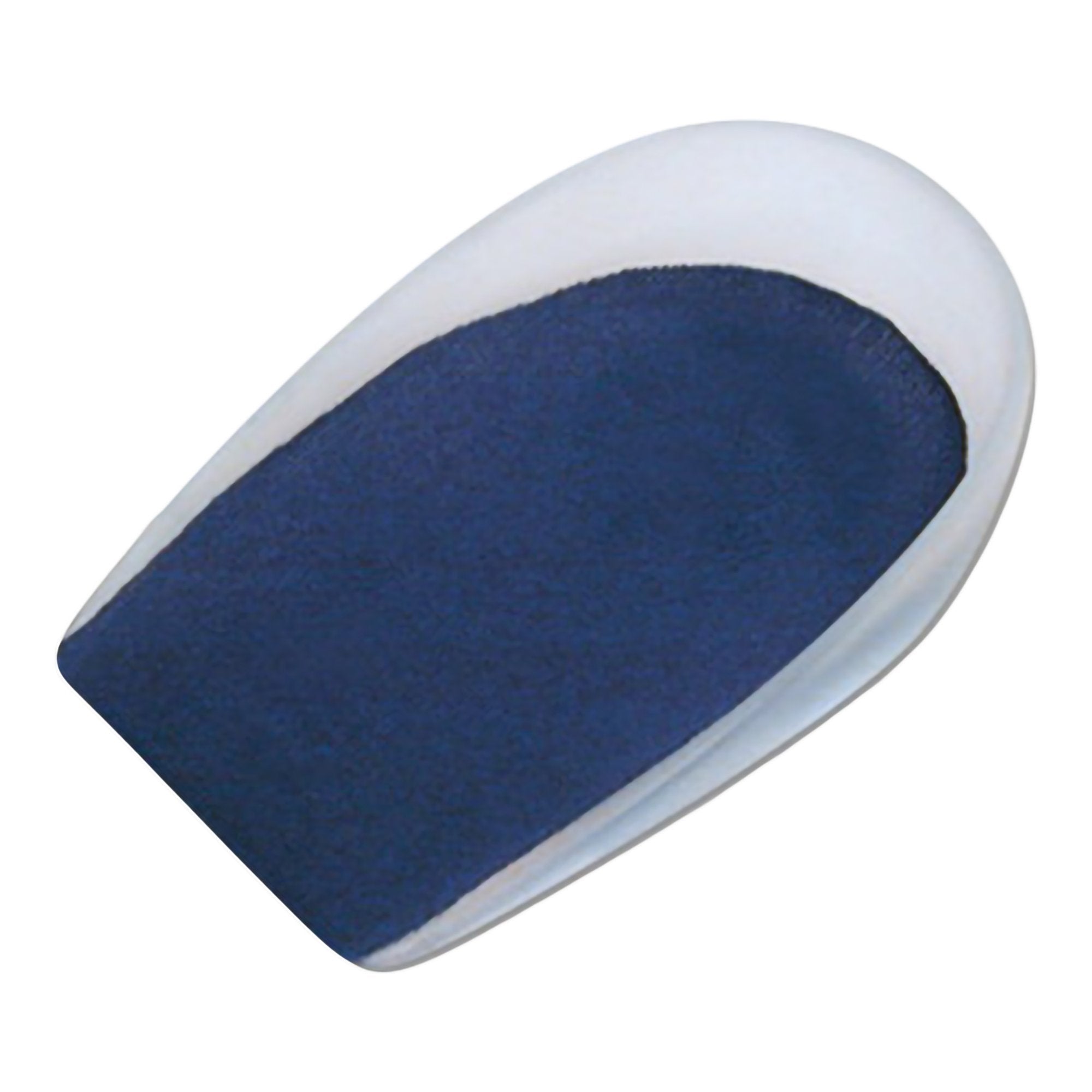 Heel Cup GelStep® Center Spot Silicone Women 7.5 to 10 / Men 6 to 8.5 Blue / White