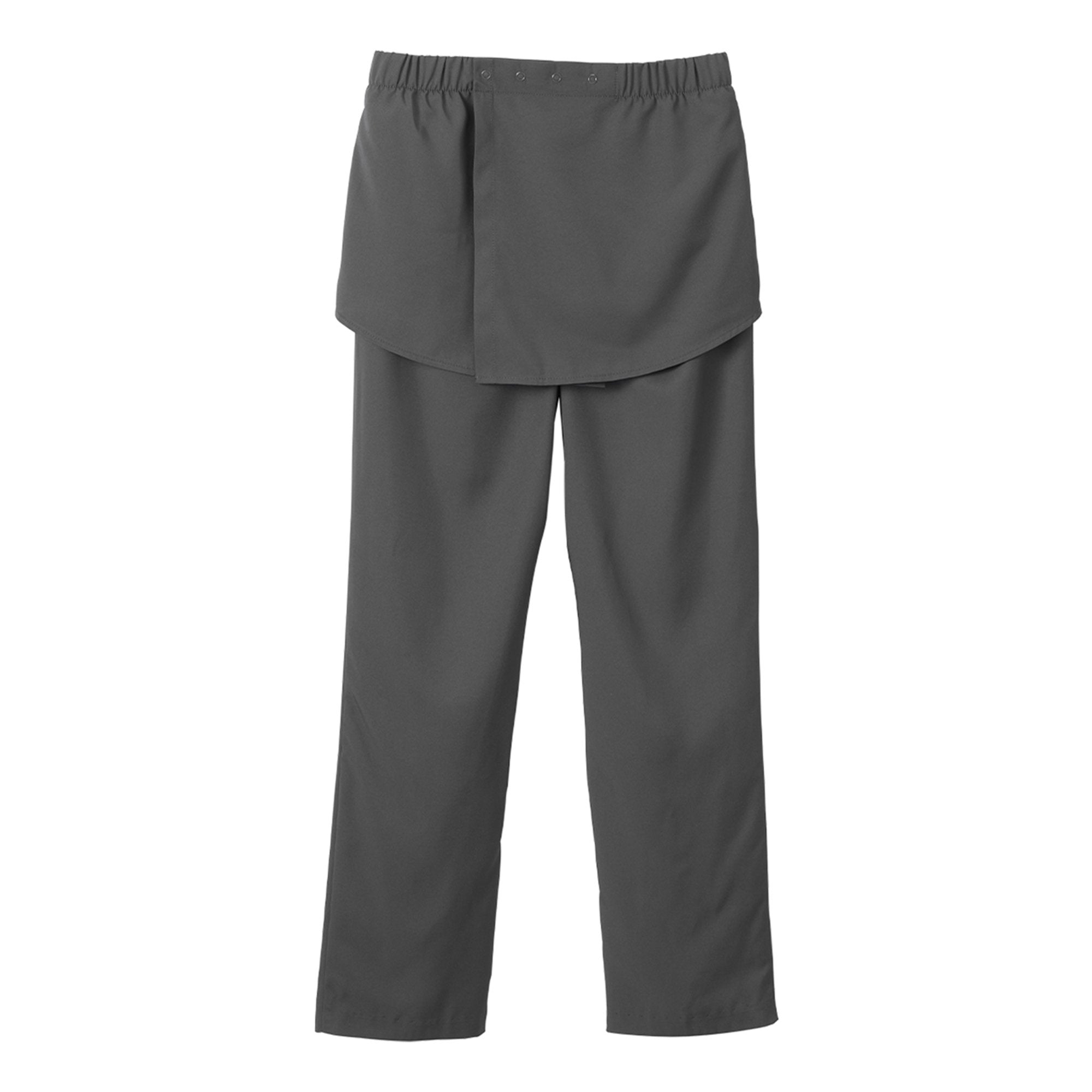 Silverts® Women's Open Back Gabardine Pant, Pewter, 2X-Large (1 Unit)