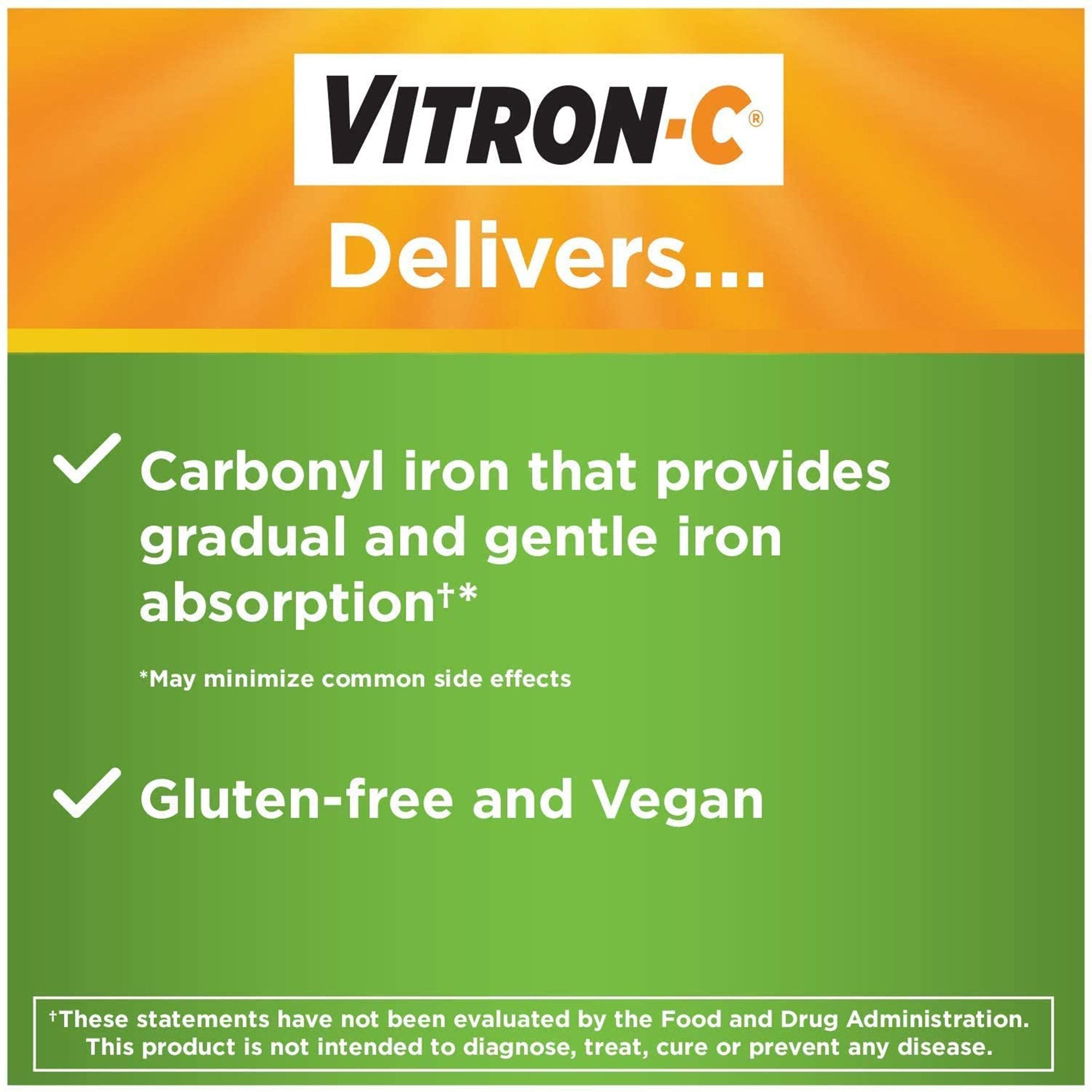 Vitron-C® Ascorbic Acid / Iron Supplement (1 Unit)