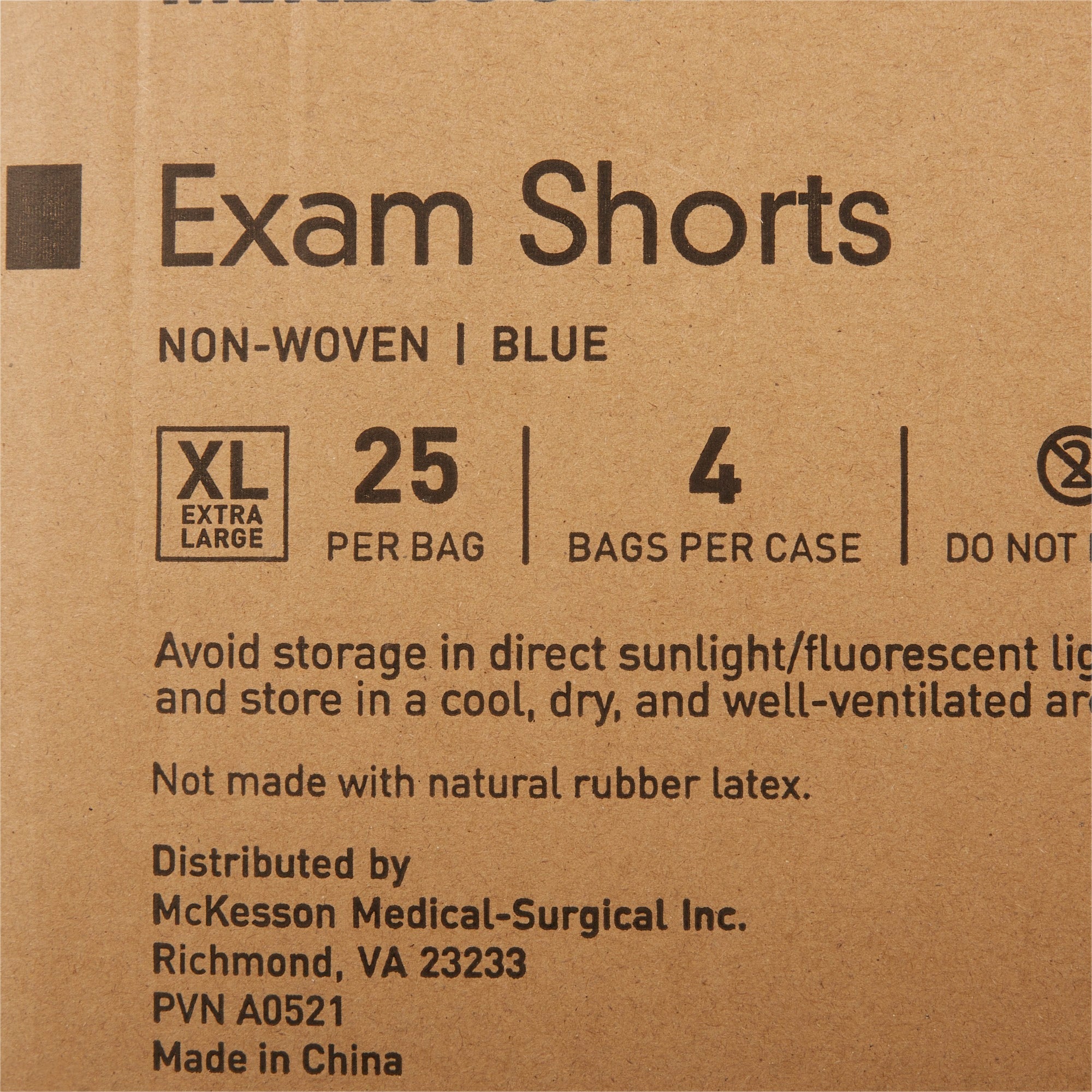 McKesson Patient Exam Shorts, X-Large (25 Units)
